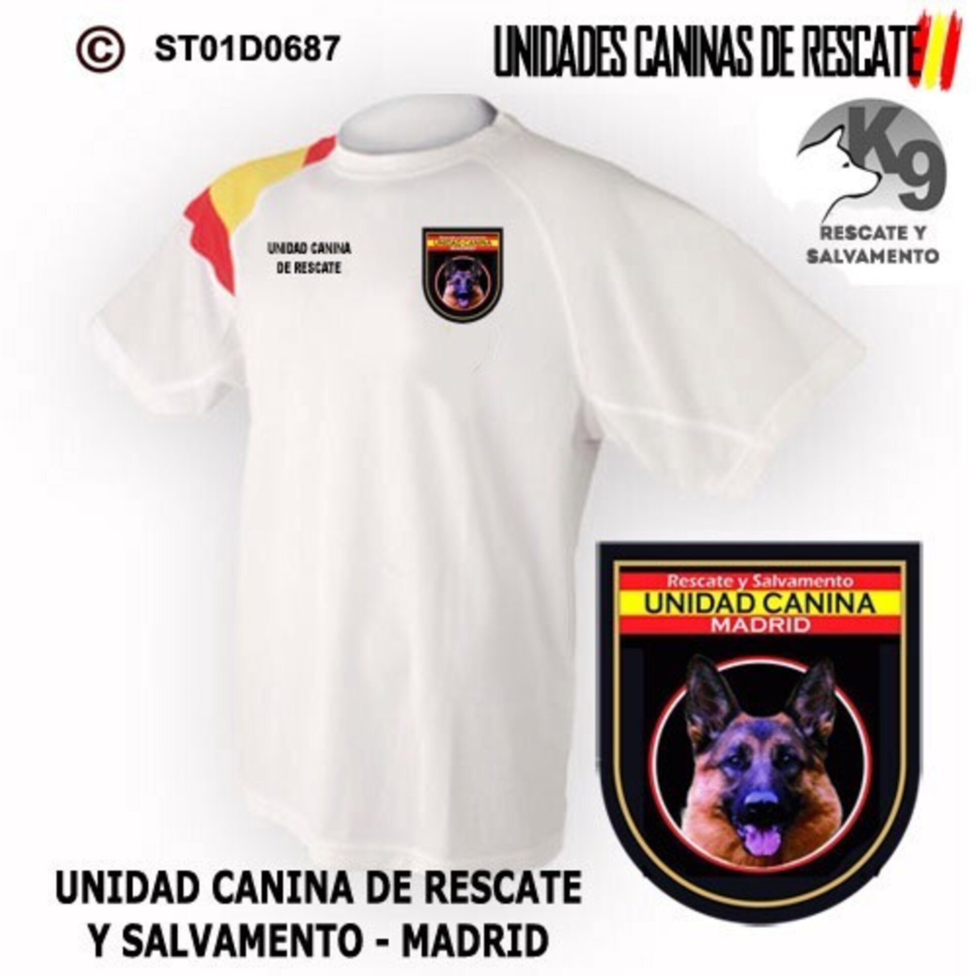 UNIDAD CANINA DE RESCATE Y SALVAMENTO - MADRID - 2