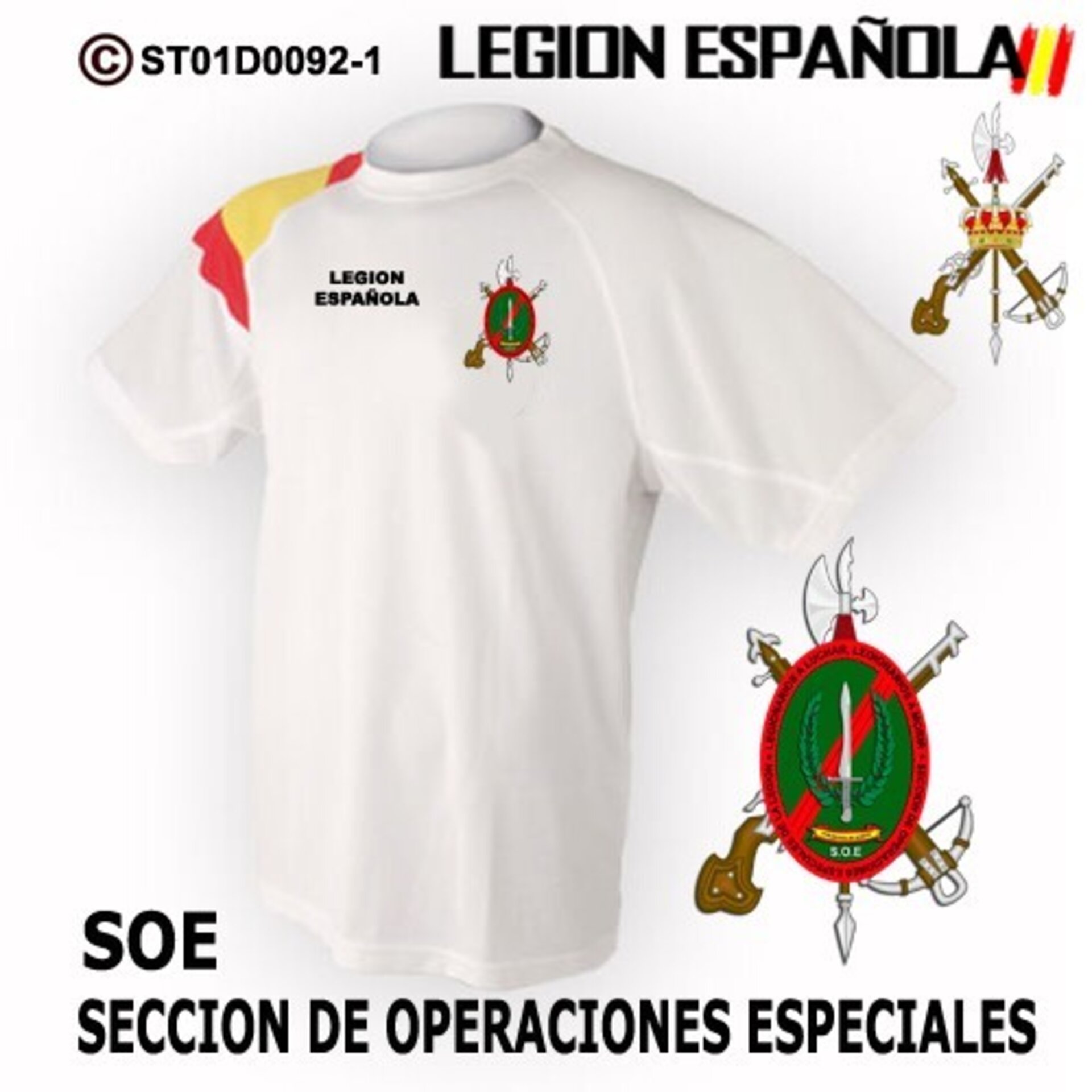 Camiseta Legion Española - SOE - Sección de Operaciones Especiales - 2