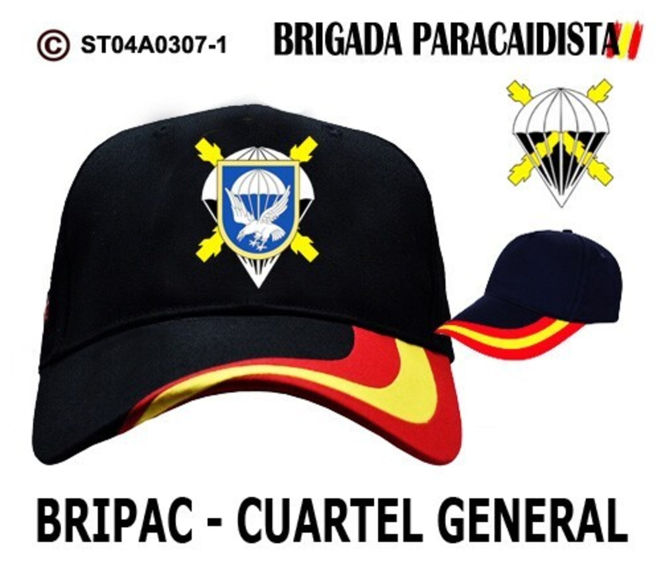 Gorra BRIPAC - CUARTEL GENERAL  MODELO 1 - 1