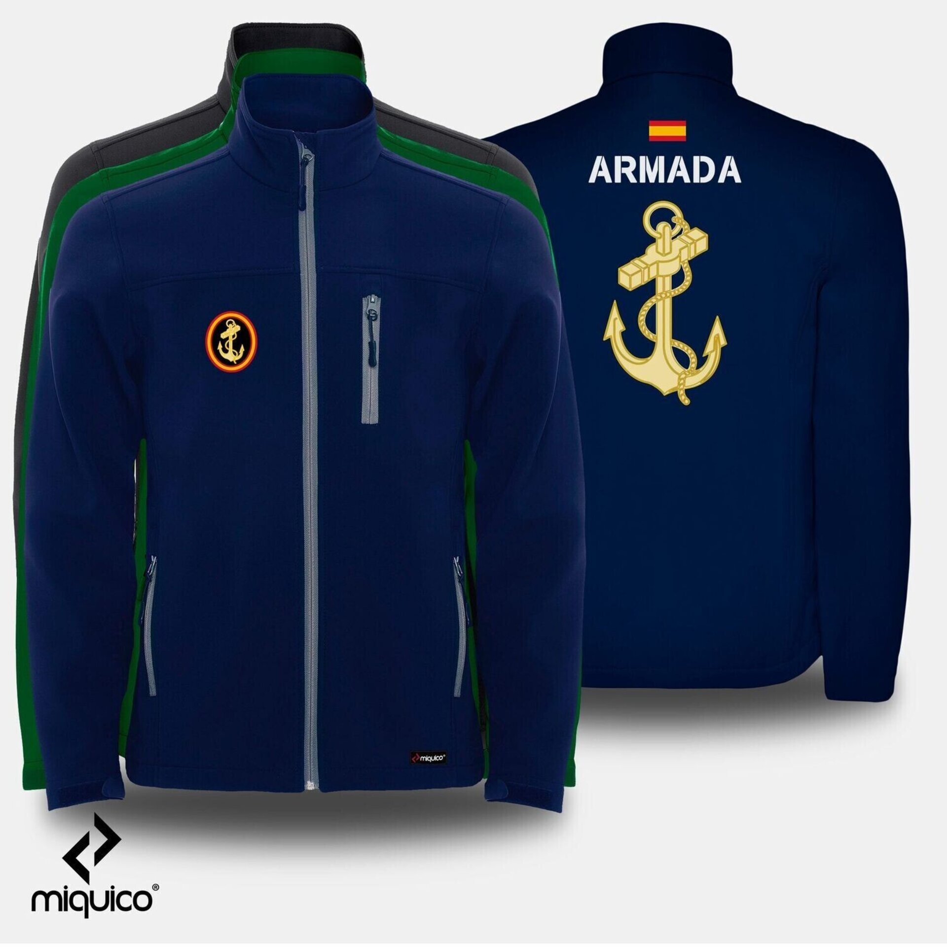 Sudadera SoftShell - Armada Española - 3