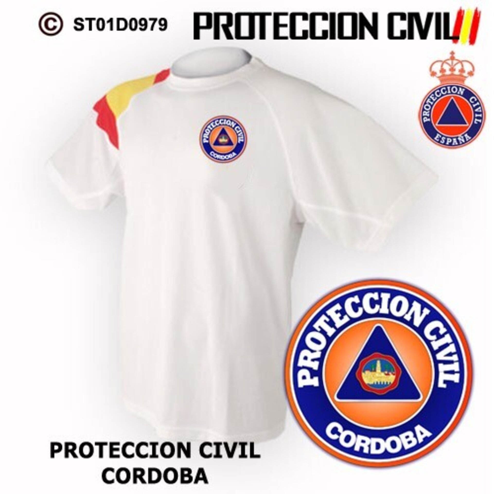 Camiseta técnica Protección Civil Cordoba - 2