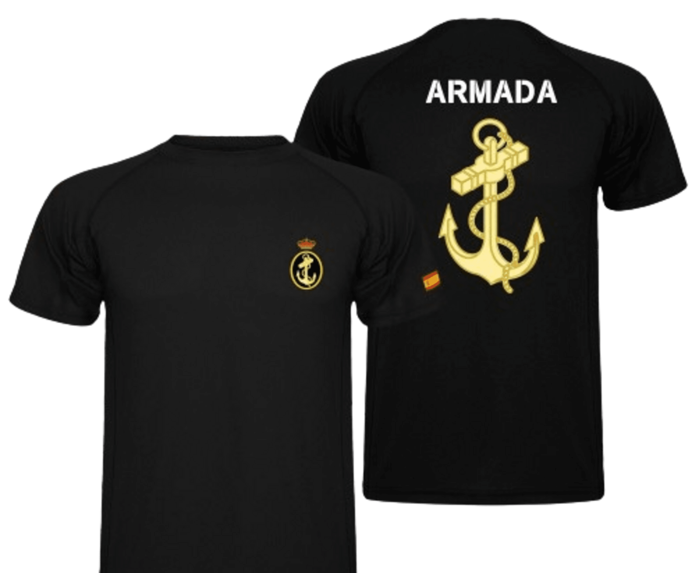 Camiseta Armada Española con trasera - 2