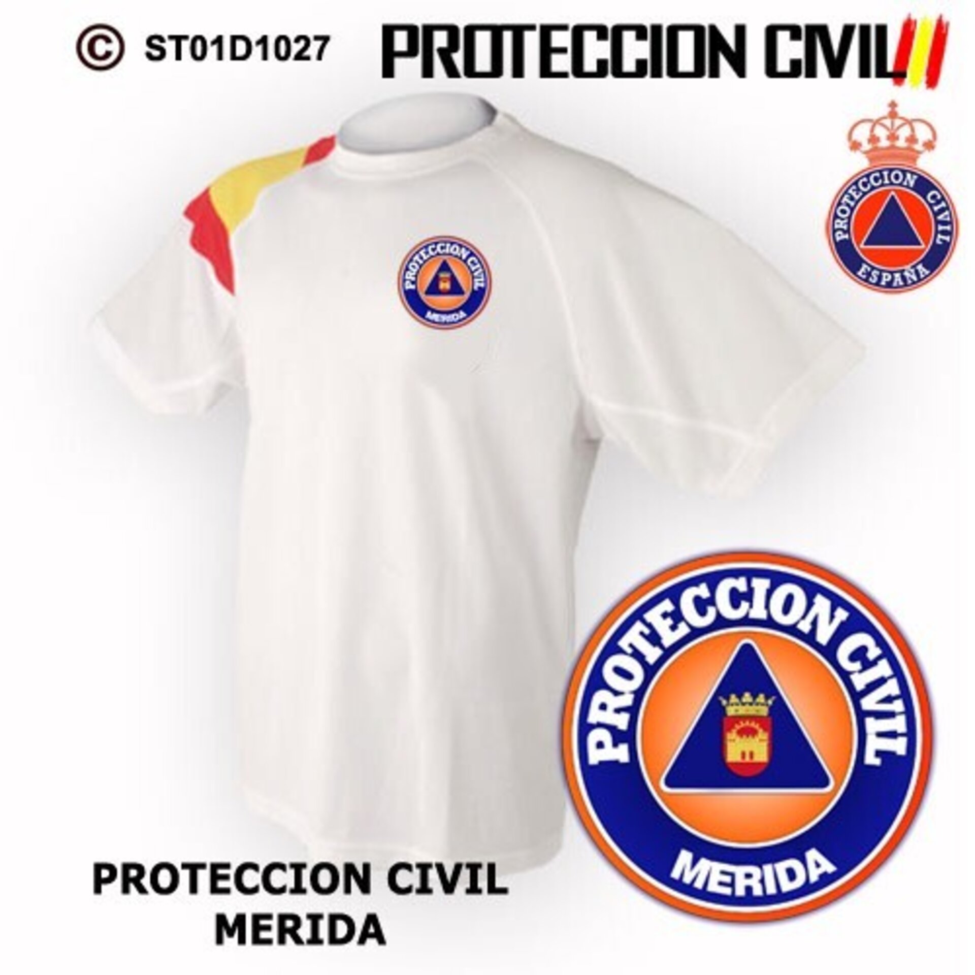 Camiseta técnica Protección Civil Merida - 2