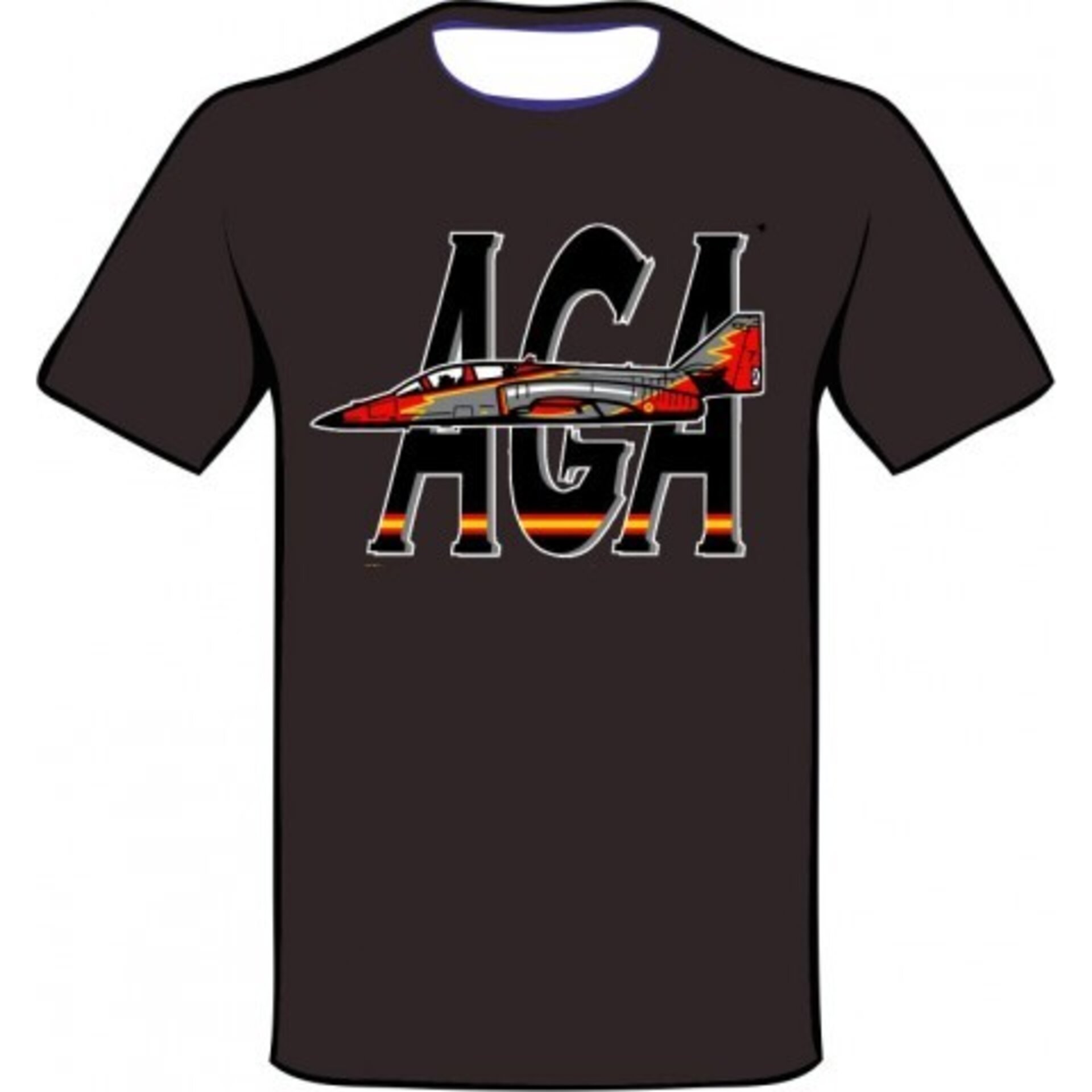 Camiseta Academia General del Aire AGA-Casco piloto - 4