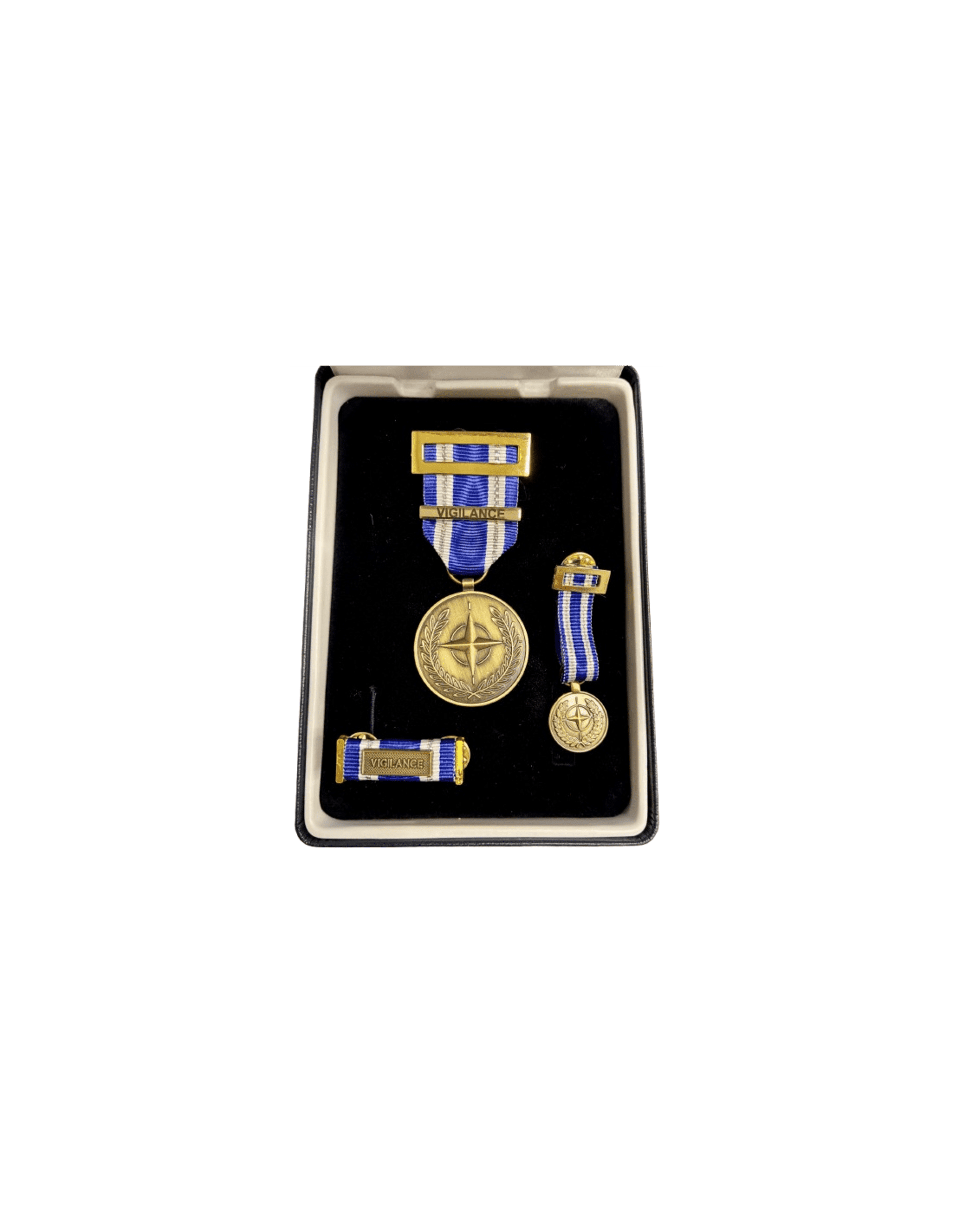 Conjunto Completo Medalla de la OTAN VIGILANCE - EASTERN SHIELD - 3