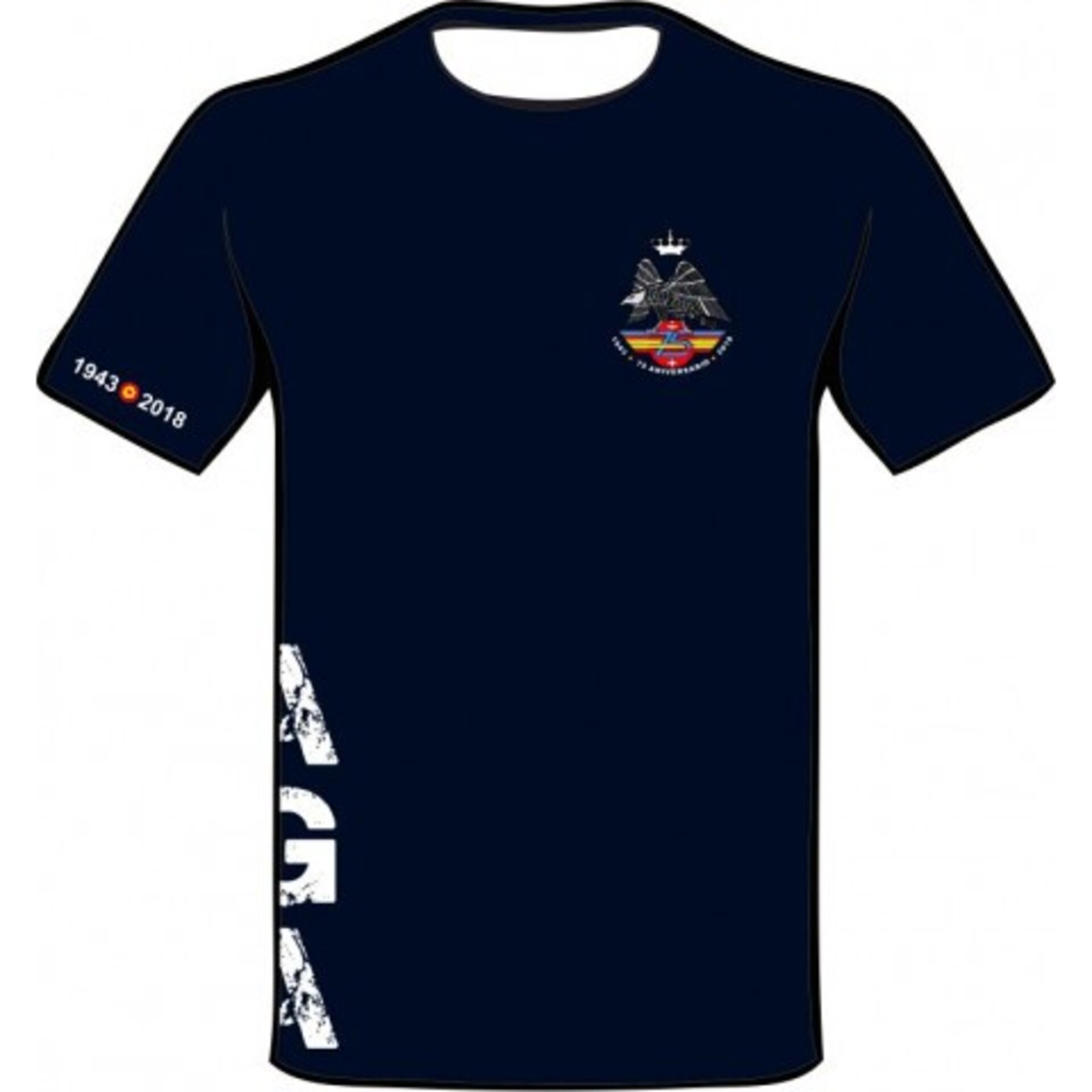 Camiseta 75 Aniversario Academia General del Aire mod. 2 - 3