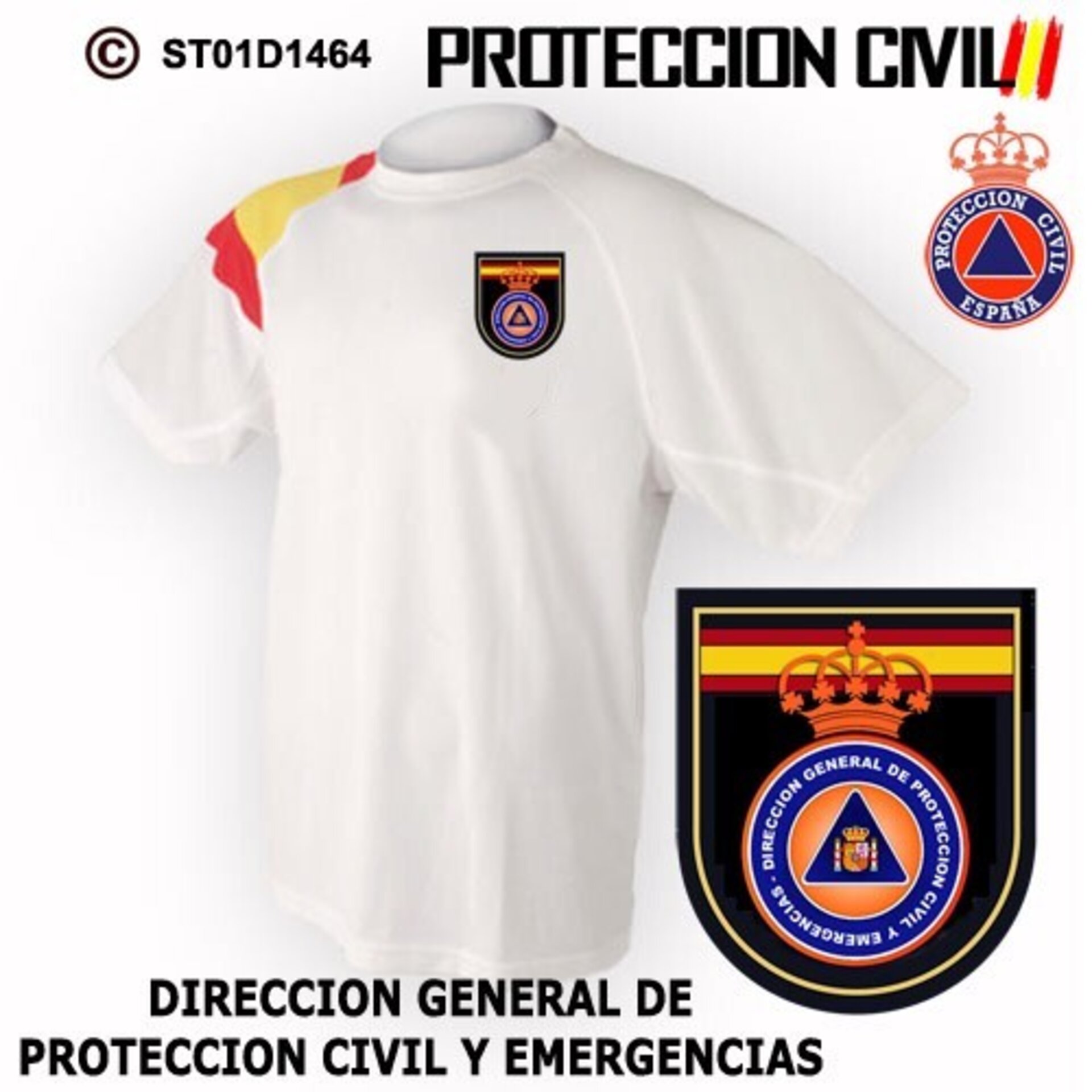 Camiseta técnica Direccion General de  Protección Civil - 2