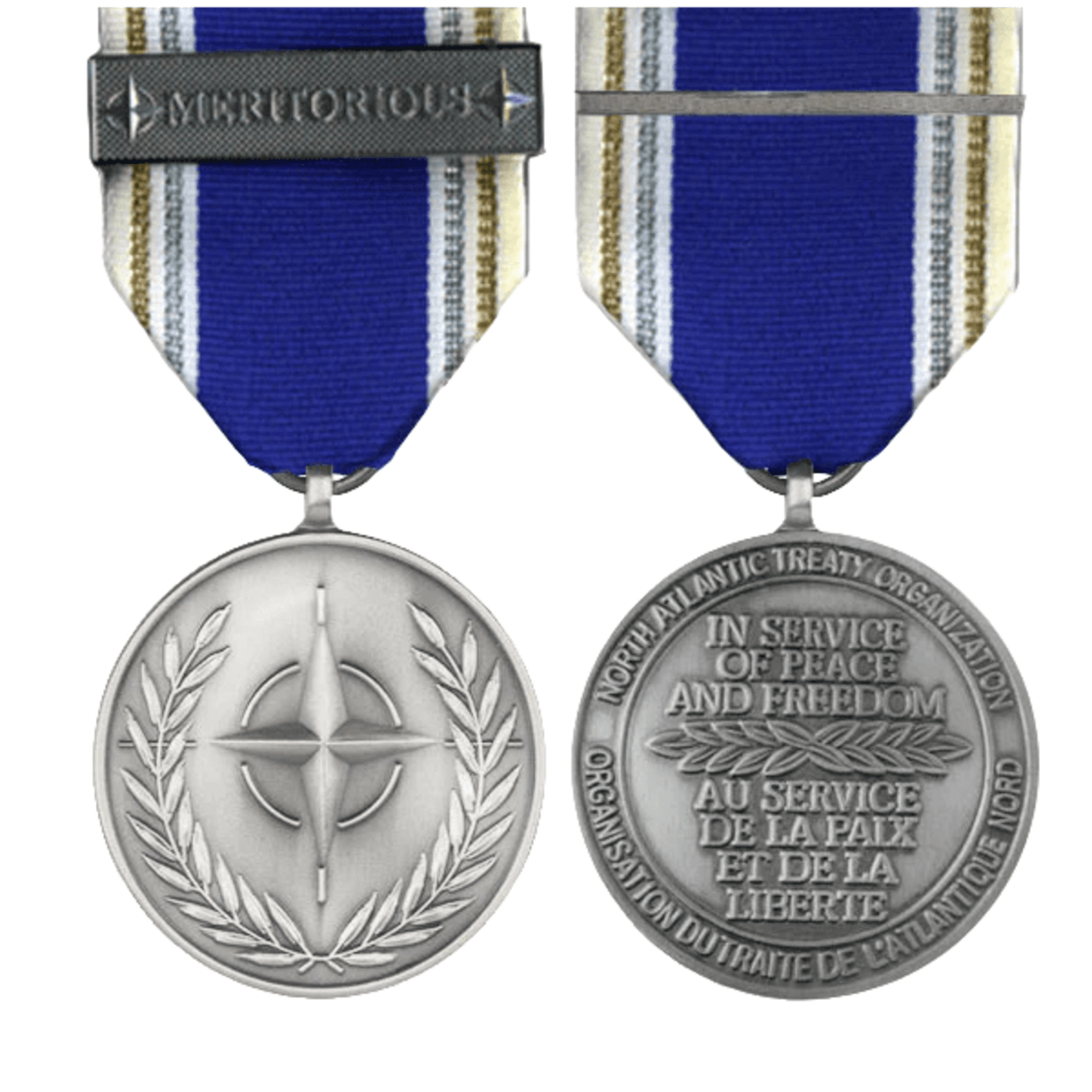 Medalla Servicio Meritorio Nato-Otan MSM - 2
