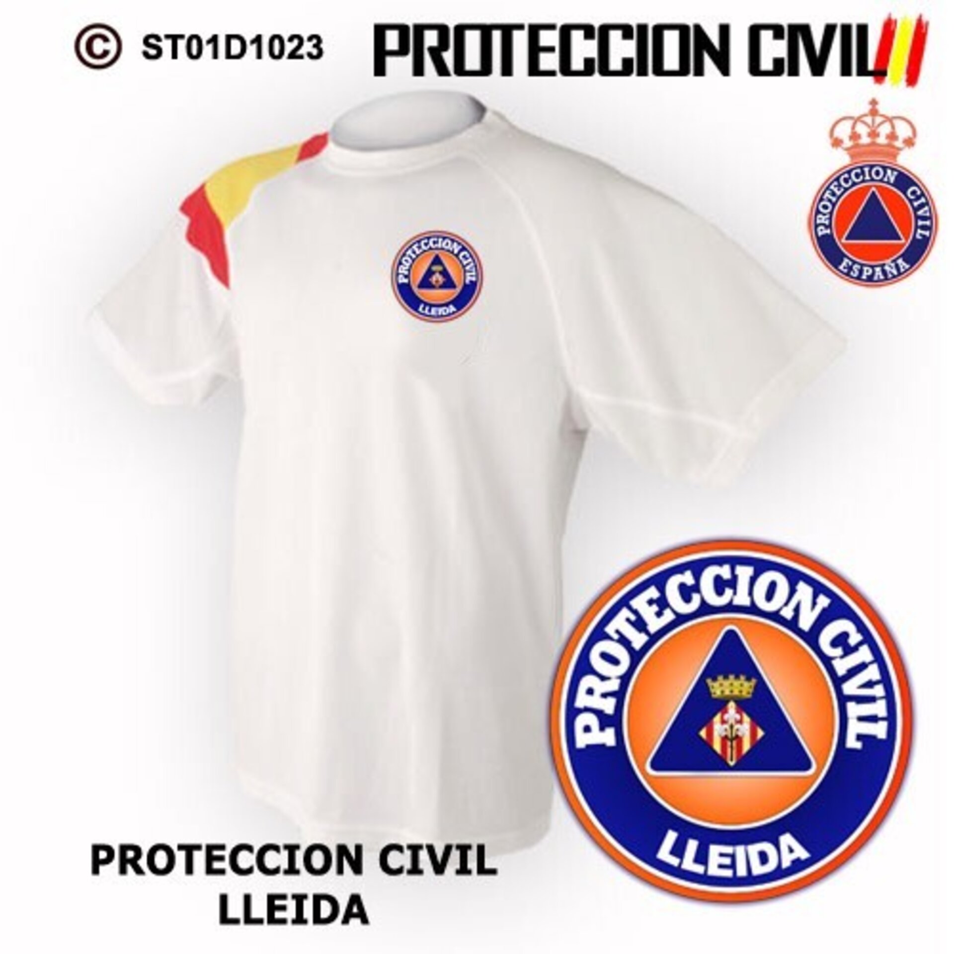 Camiseta técnica Protección Civil LLeida - 2