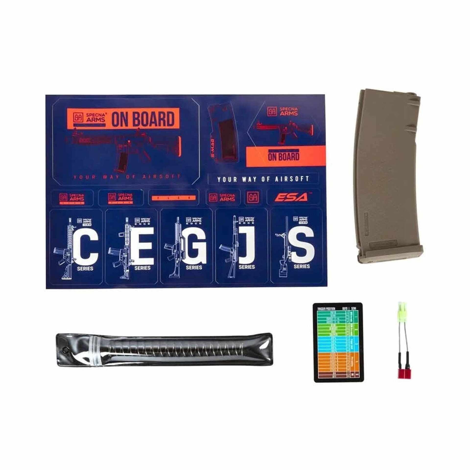 FUSIL SPECNA ARMS SA-FH07 FLEX HAL ETU NEGRO-TAN - 8