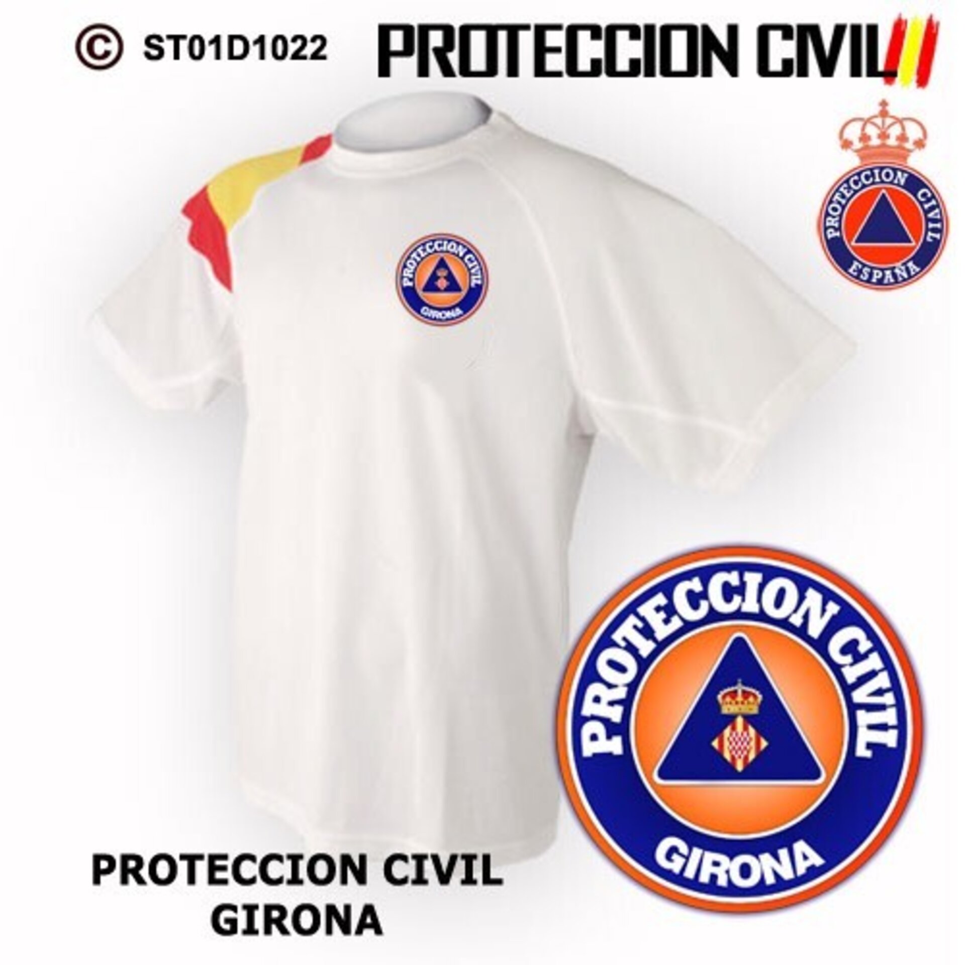 Camiseta técnica Protección Civil Girona - 2