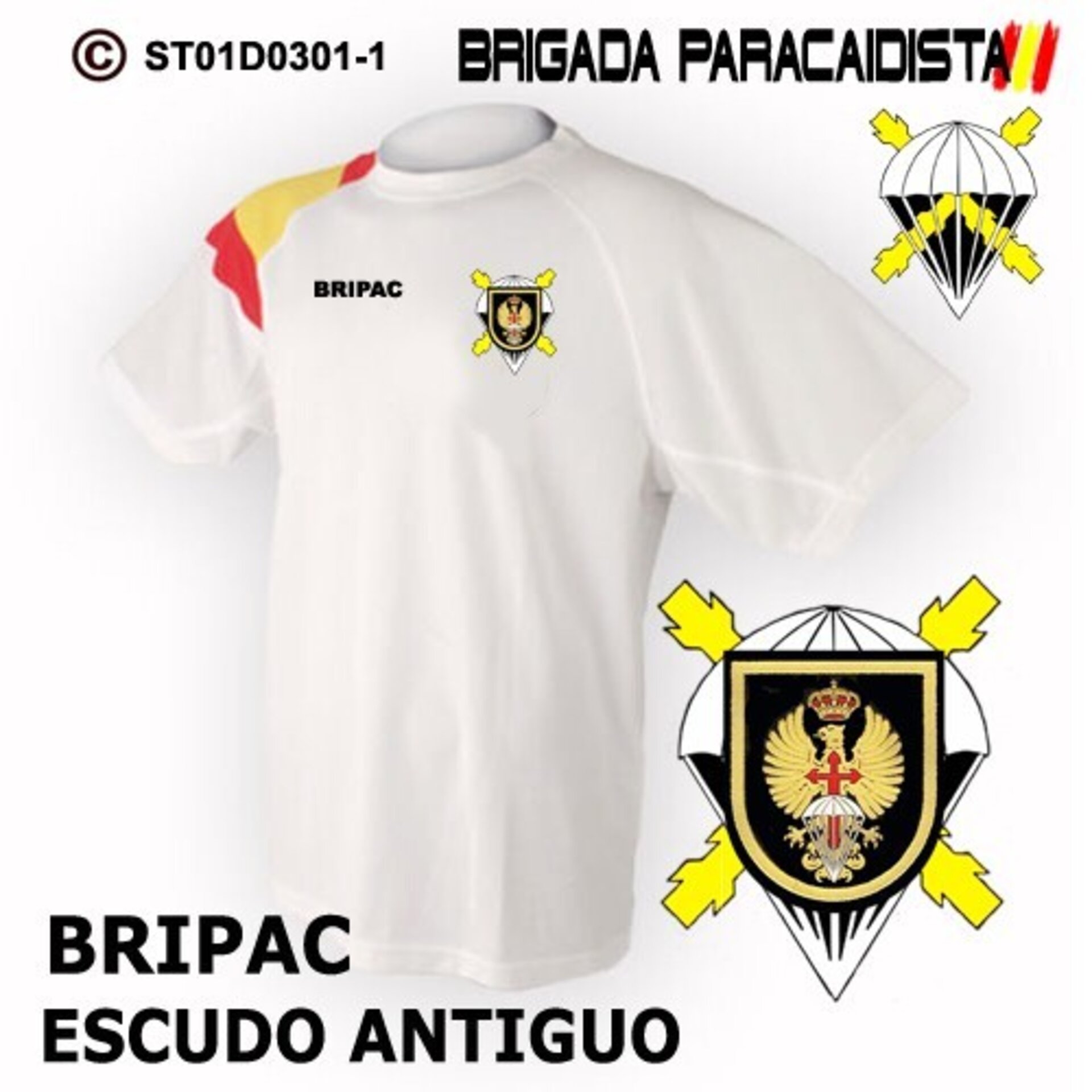 Camiseta escudo antiguo - Bandera de España - 2
