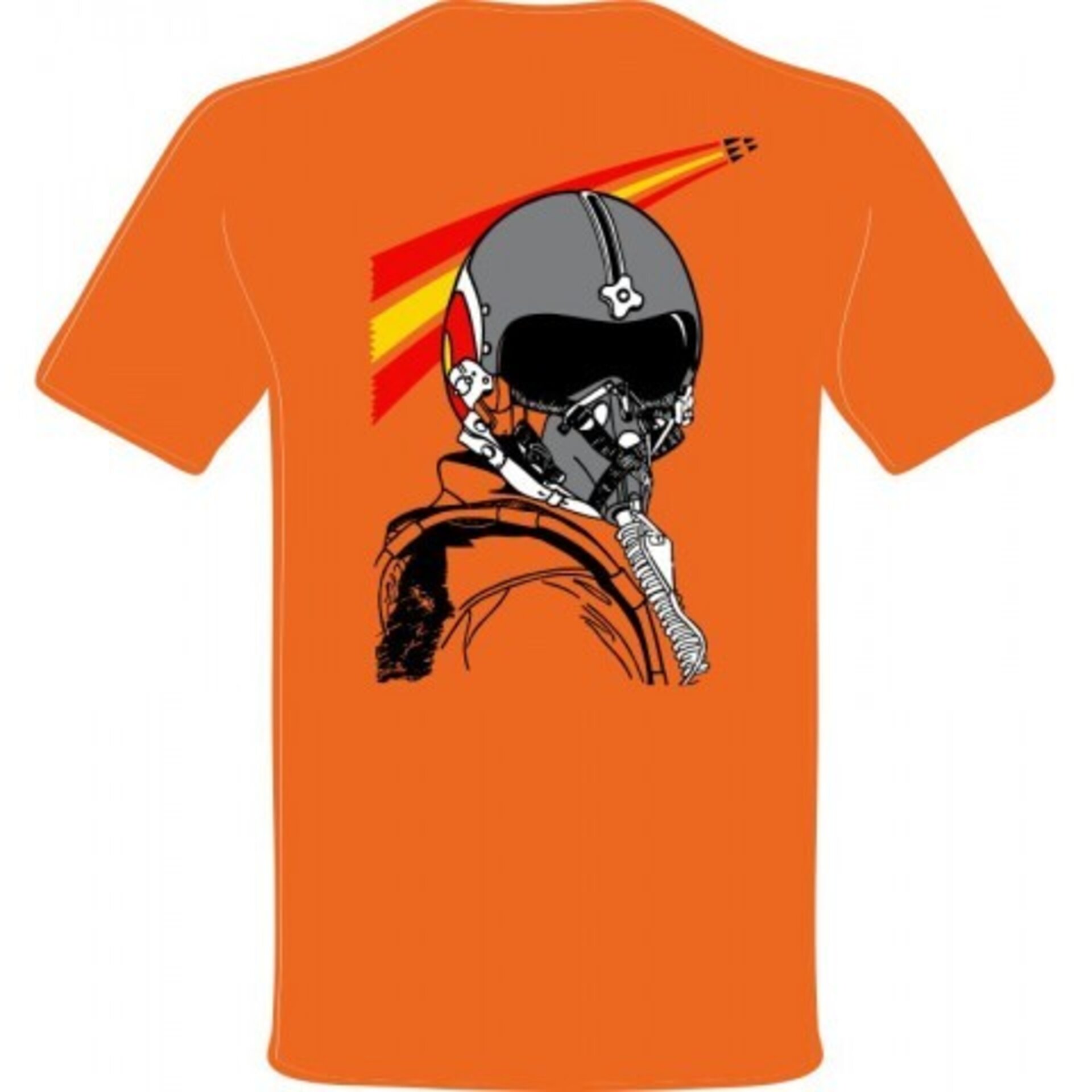 Camiseta Academia General del Aire AGA-Casco piloto - 3