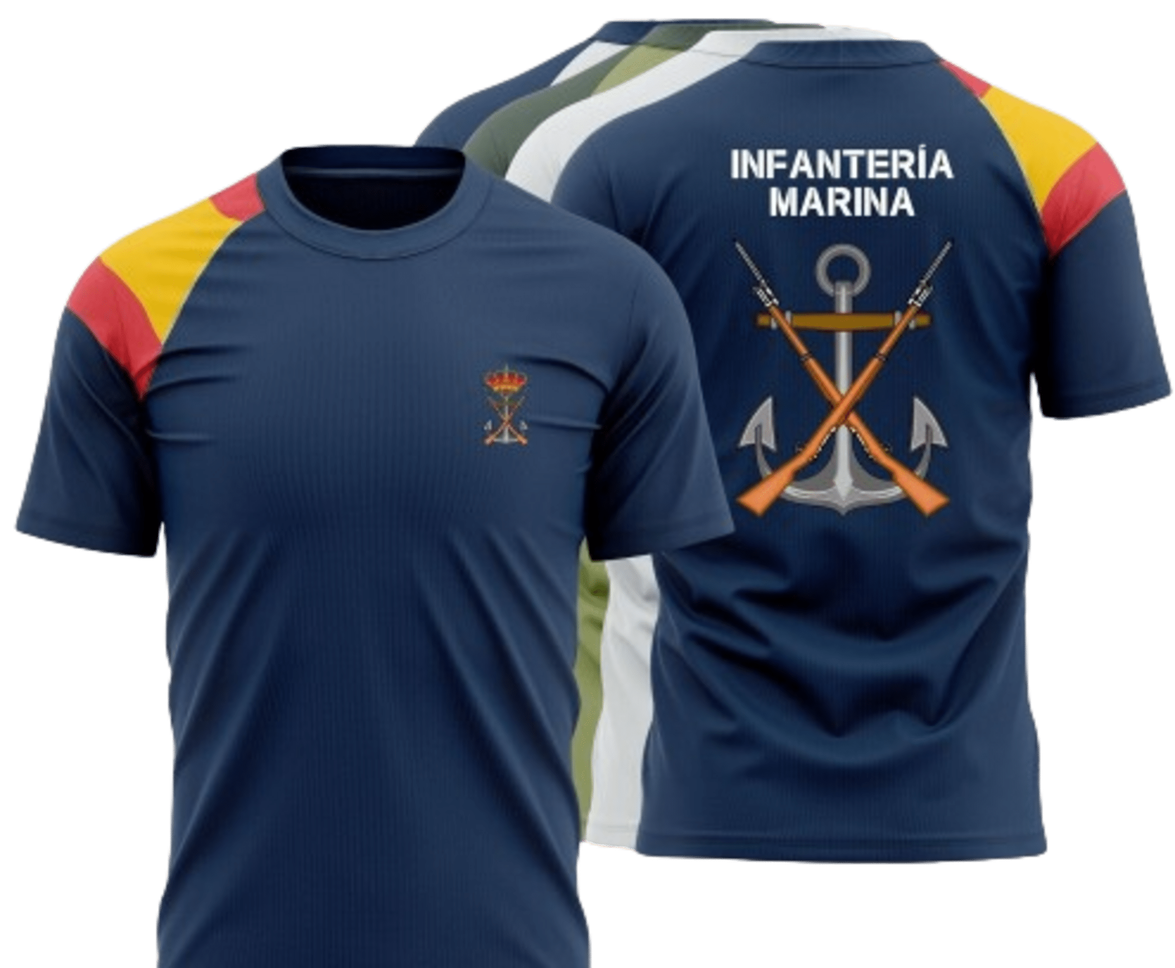 Camiseta Bandera de España - Infanteria de Marina - 2