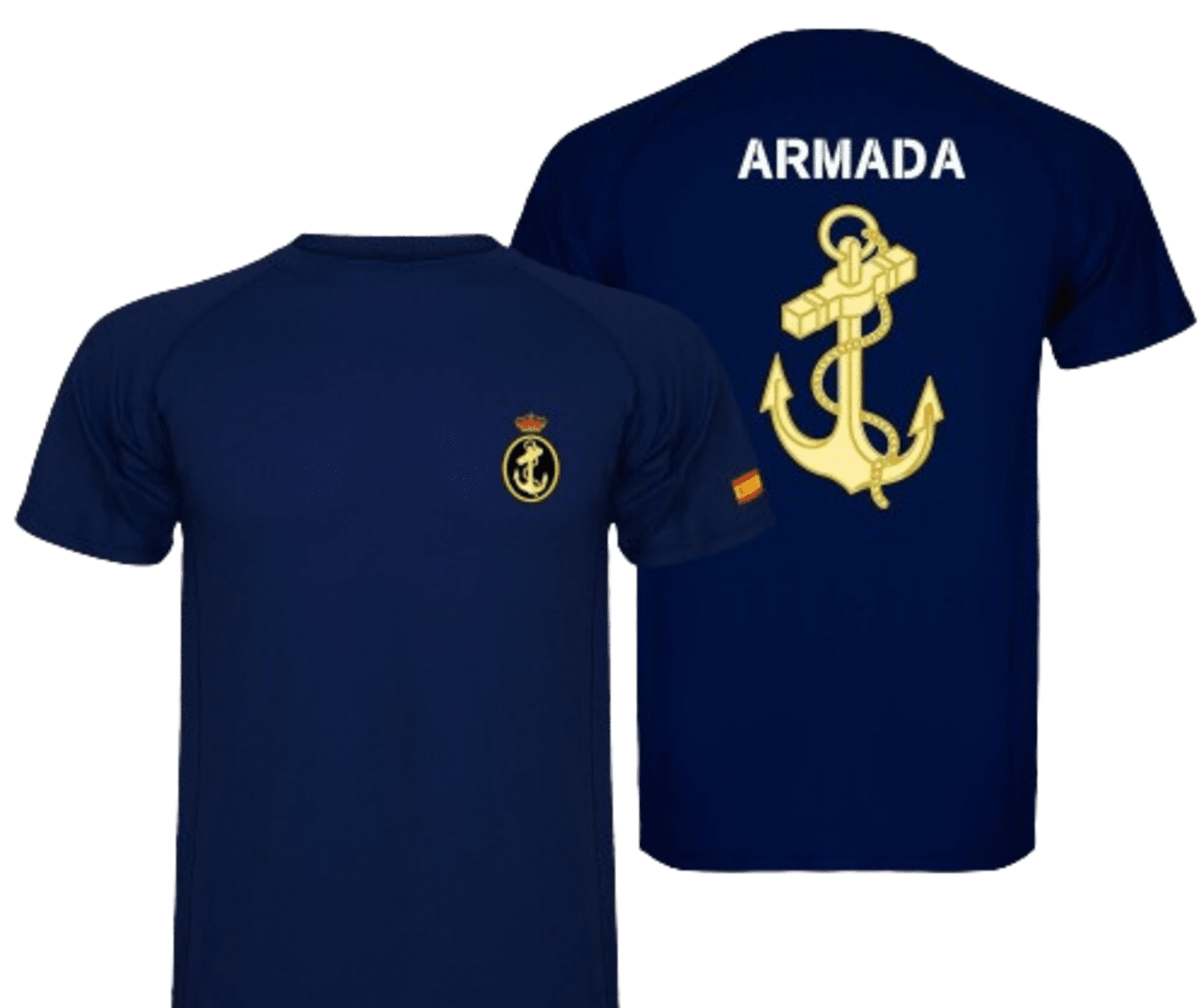 Camiseta Armada Española con trasera - 4