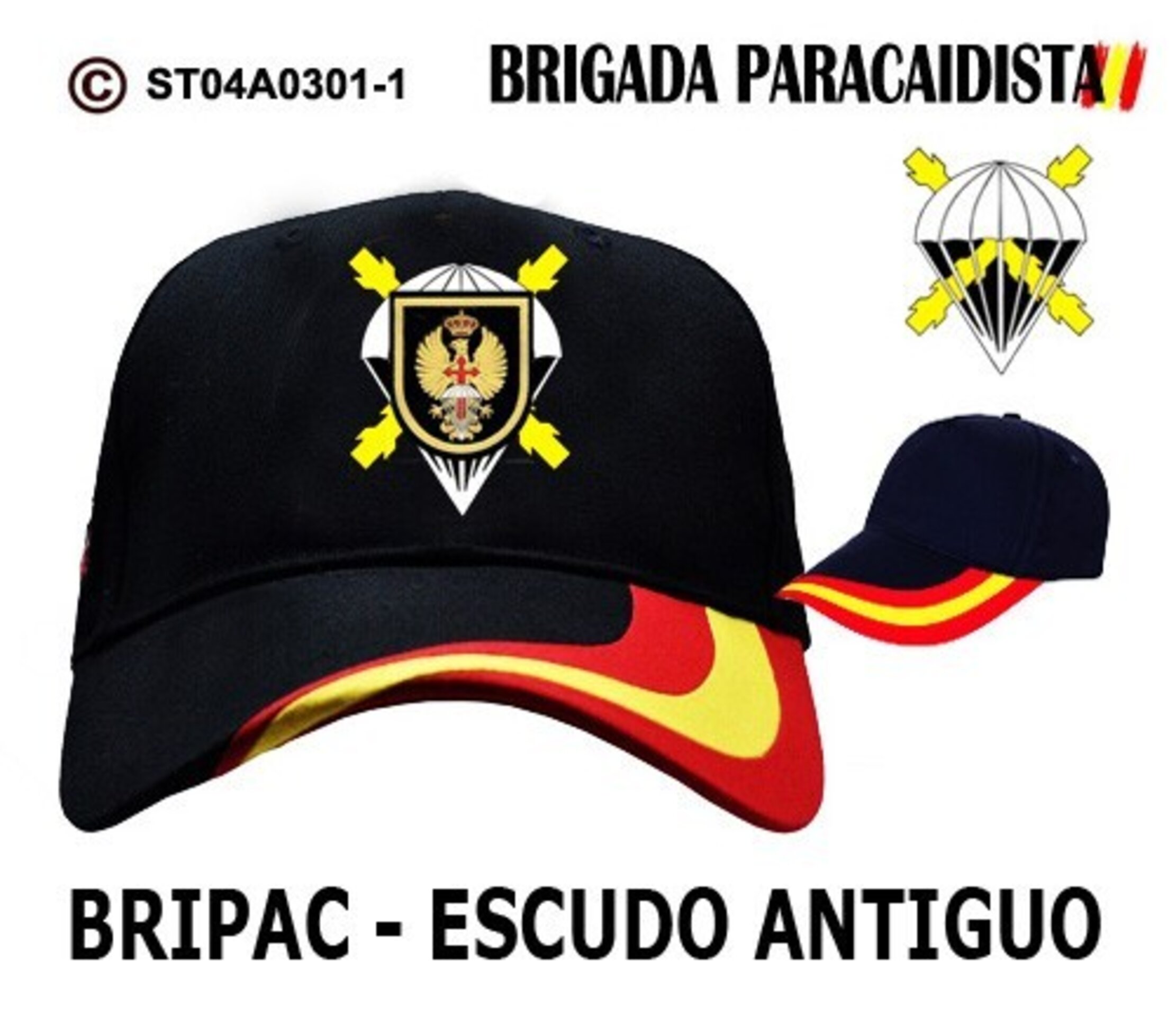 Gorra BRIPAC - ESCUDO ANTIGUO MODELO 2 - 1