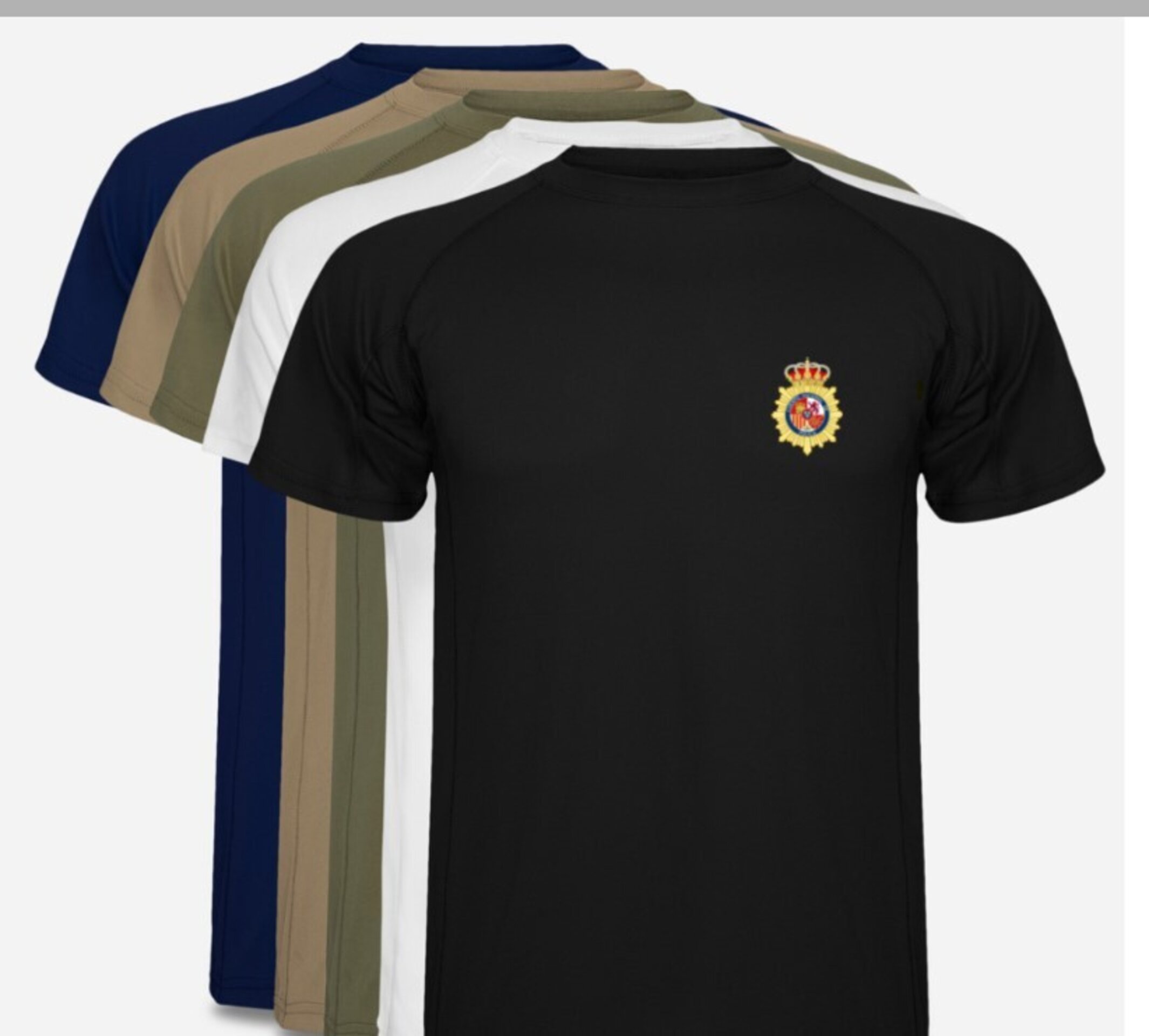 Camiseta básica Policia Nacional - 1