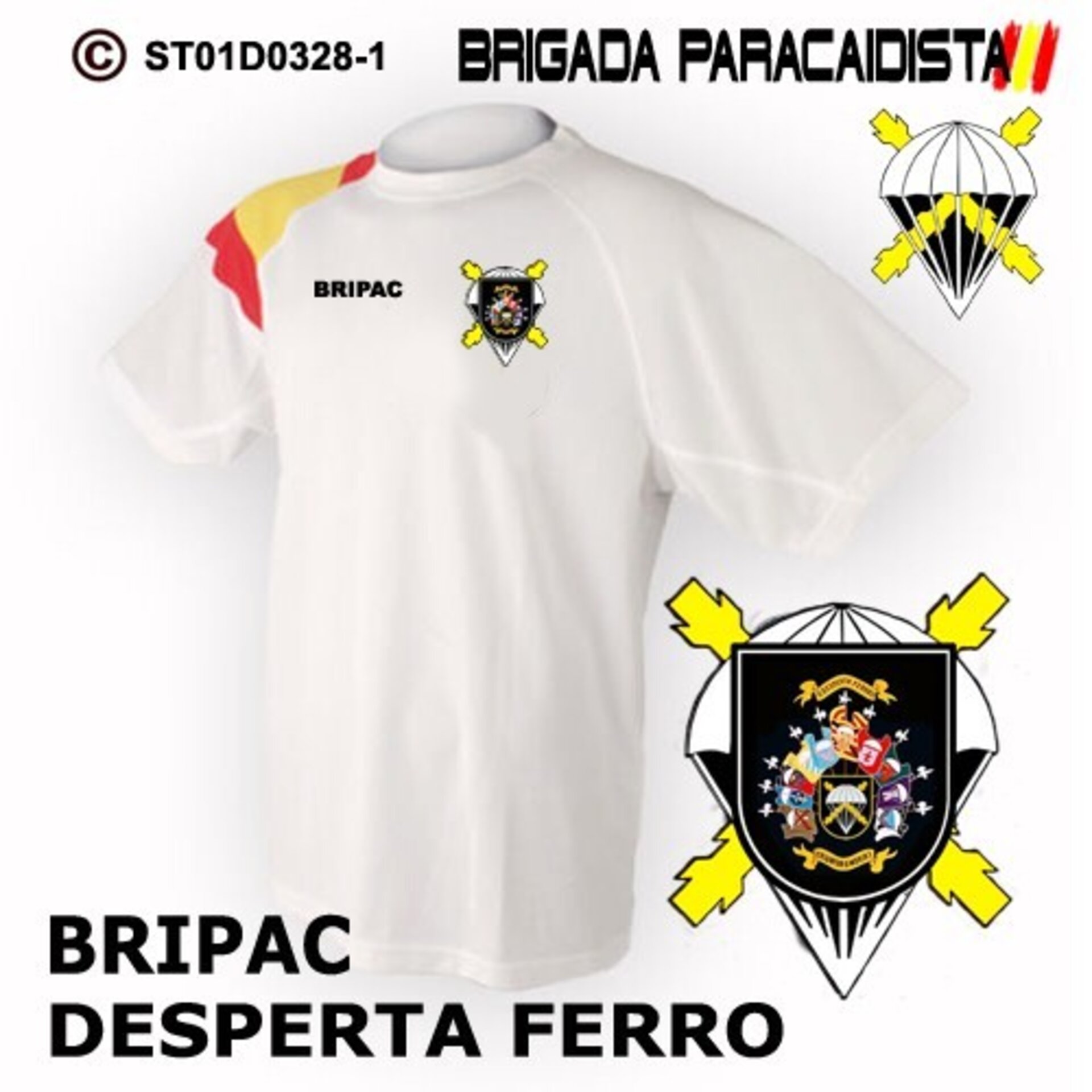 Camiseta escudo Desperta Ferro - Bandera de España - 2