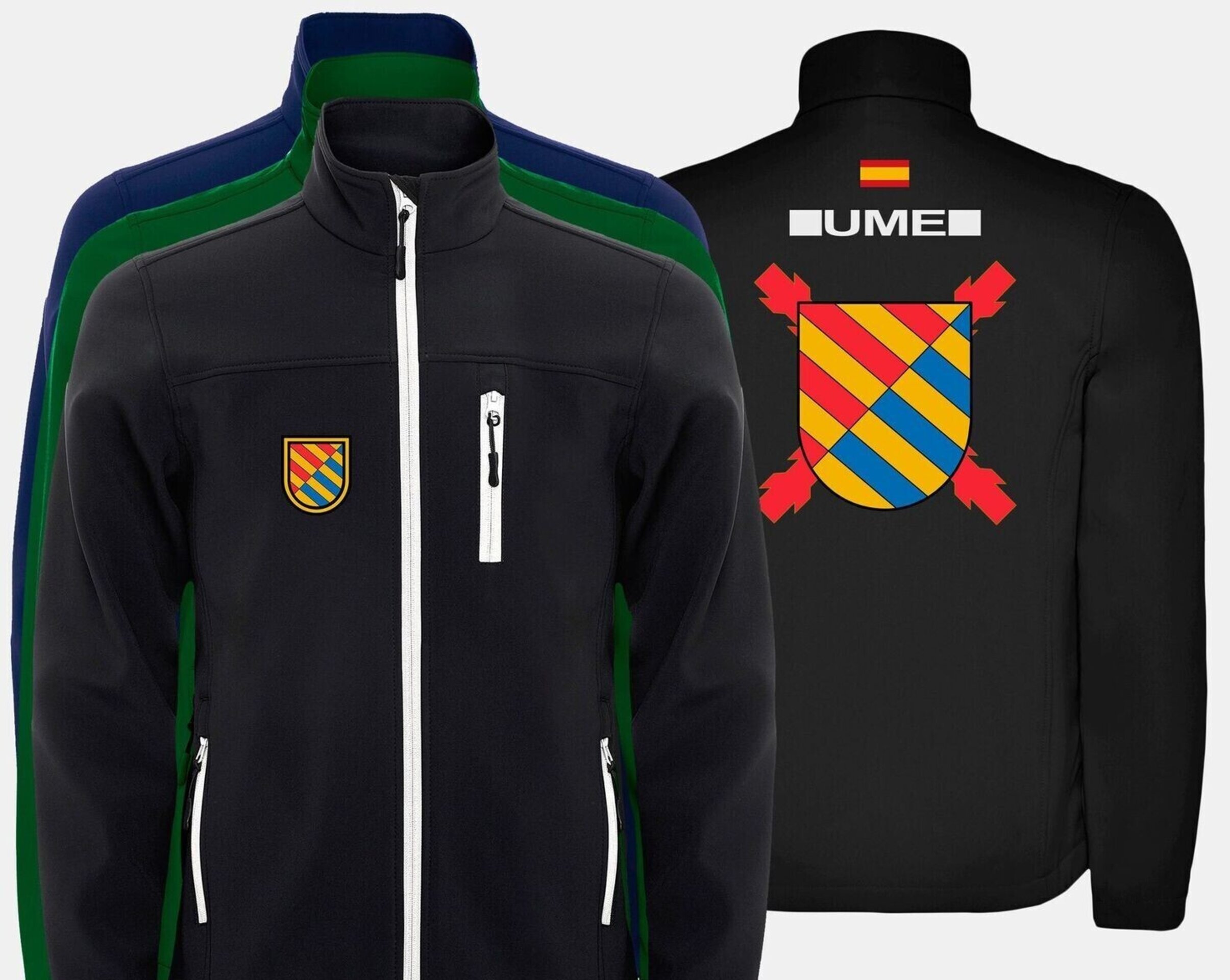 Sudadera Soft Shell -- UME - Unidad Militar de Emergencias - 2