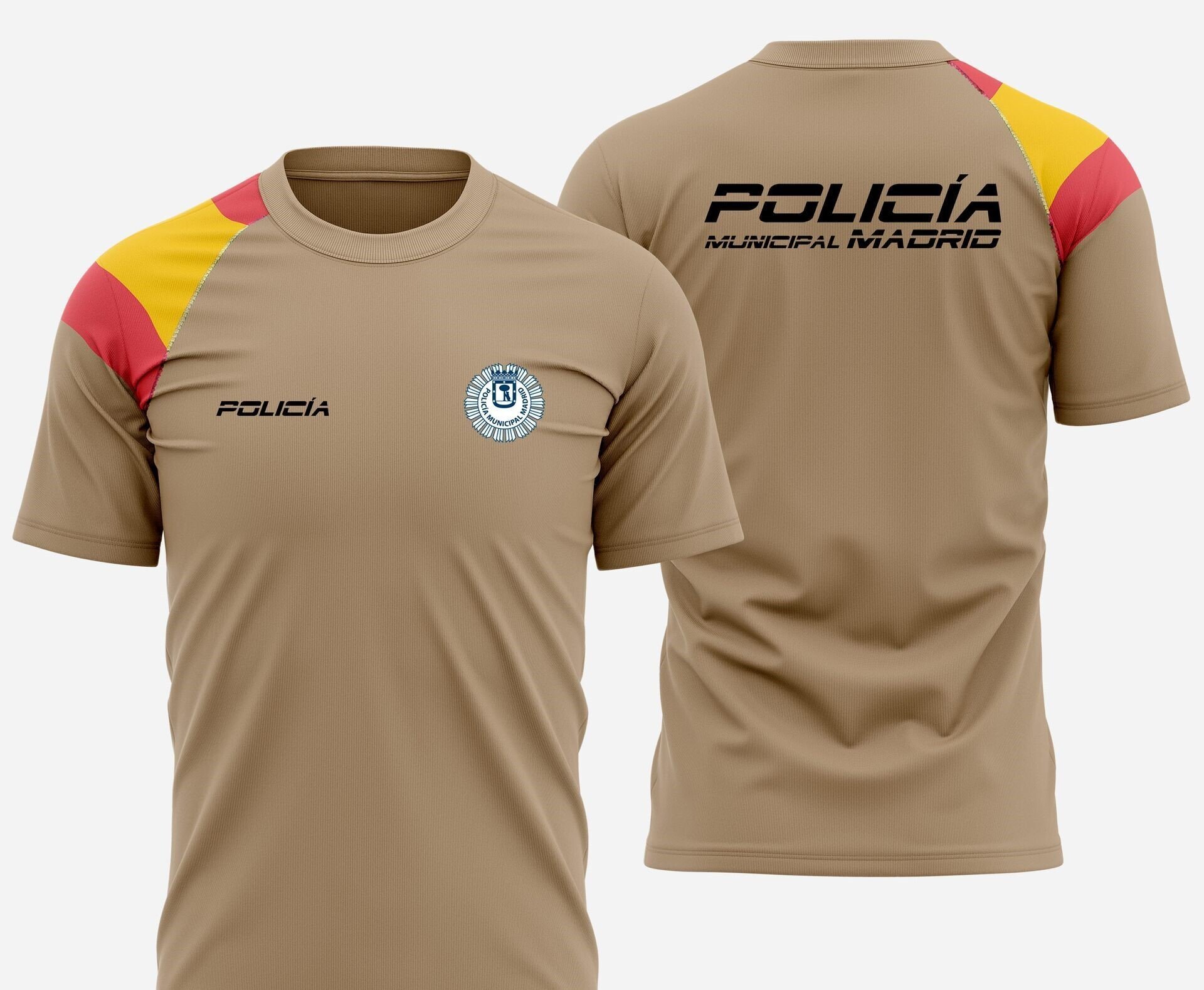 Camiseta bandera Policía Municipal Madrid - 7