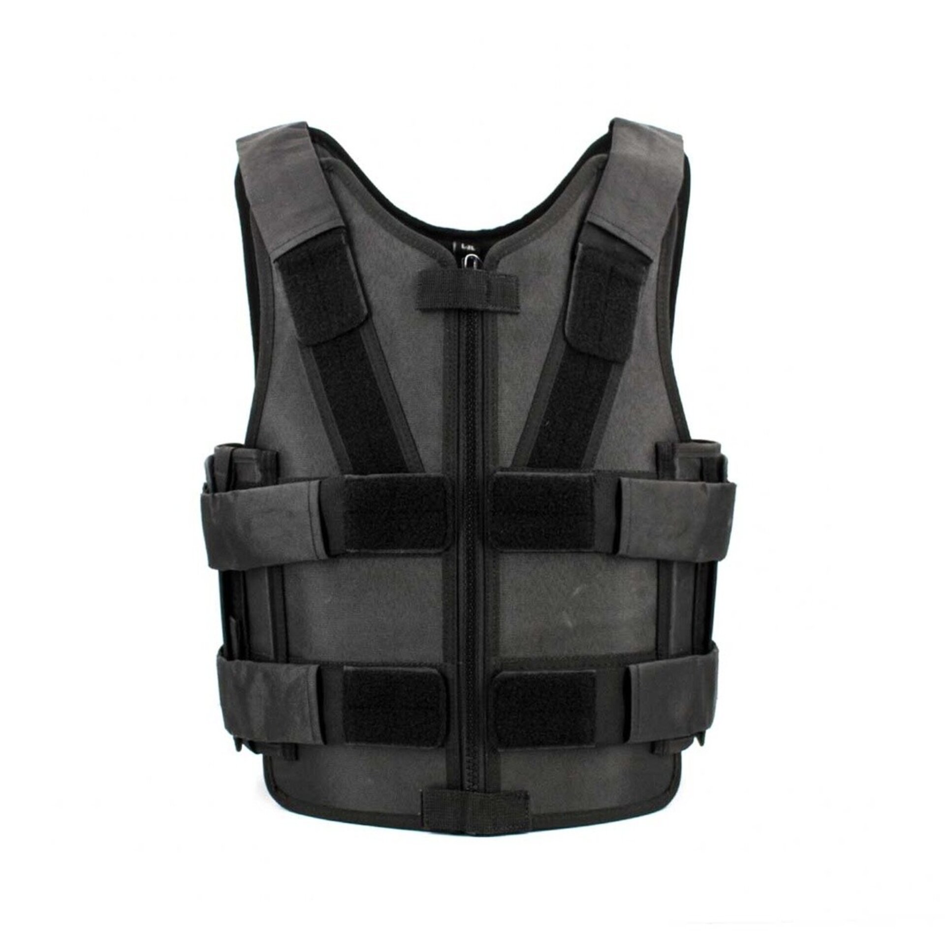 CHALECO ANTICORTE ANTIP. CREMALLERA NEGRO - 3