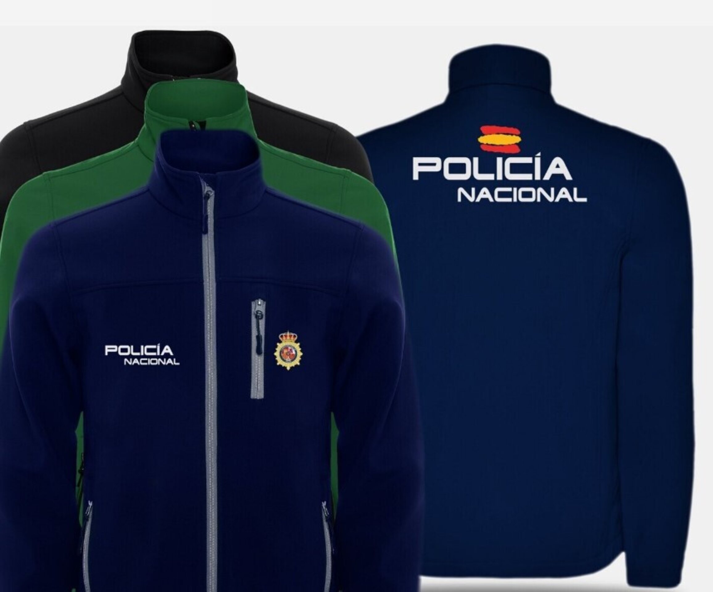 Sudadera Soft Shell Policía Nacional - 1