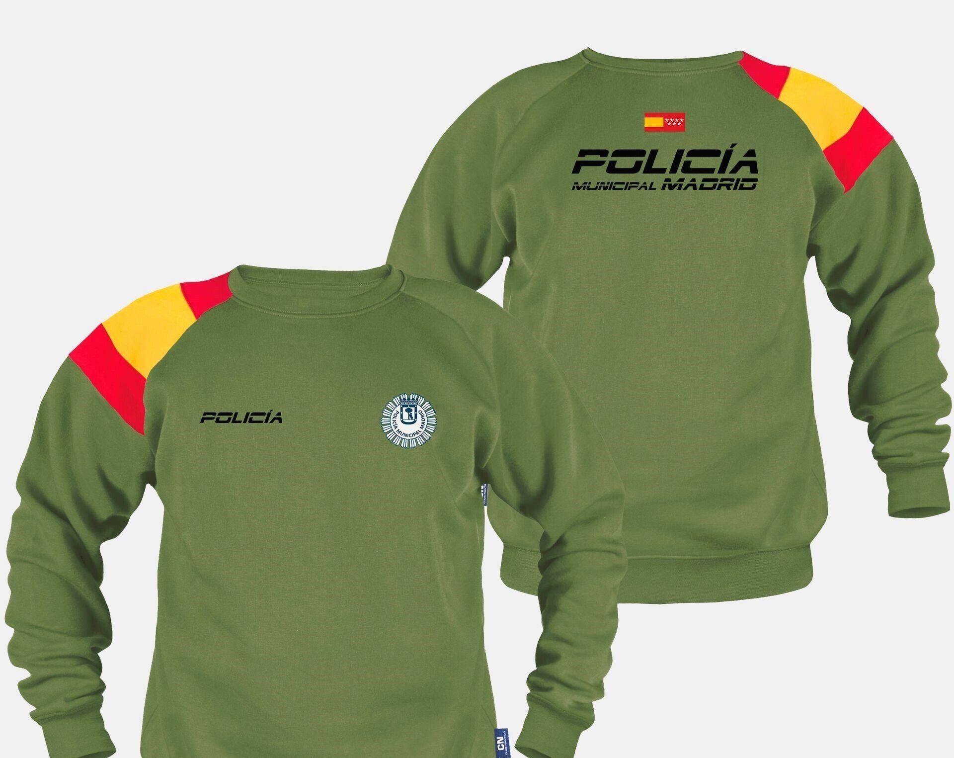 Sudadera bandera Policía Municipal Madrid - 4