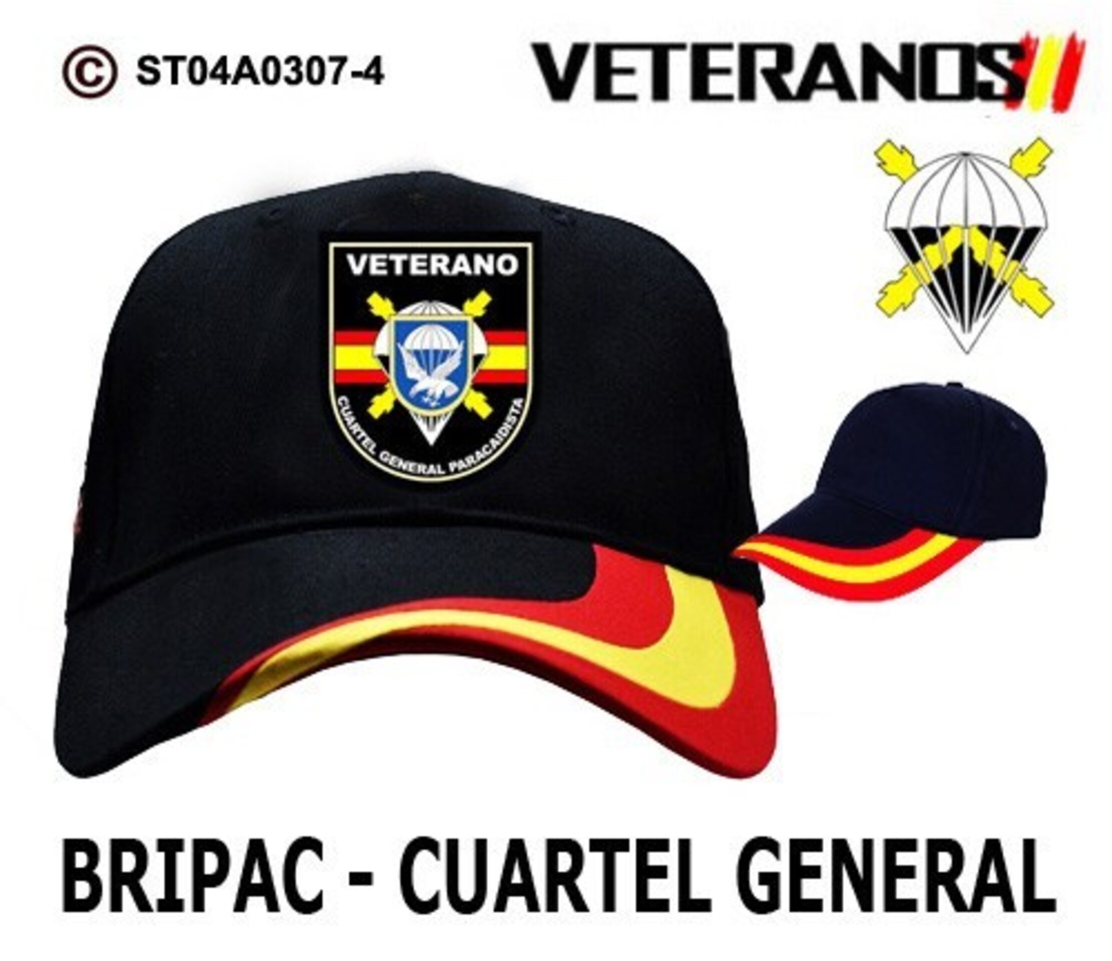Gorra BRIPAC - CUARTEL GENERAL  MODELO 2 - 1