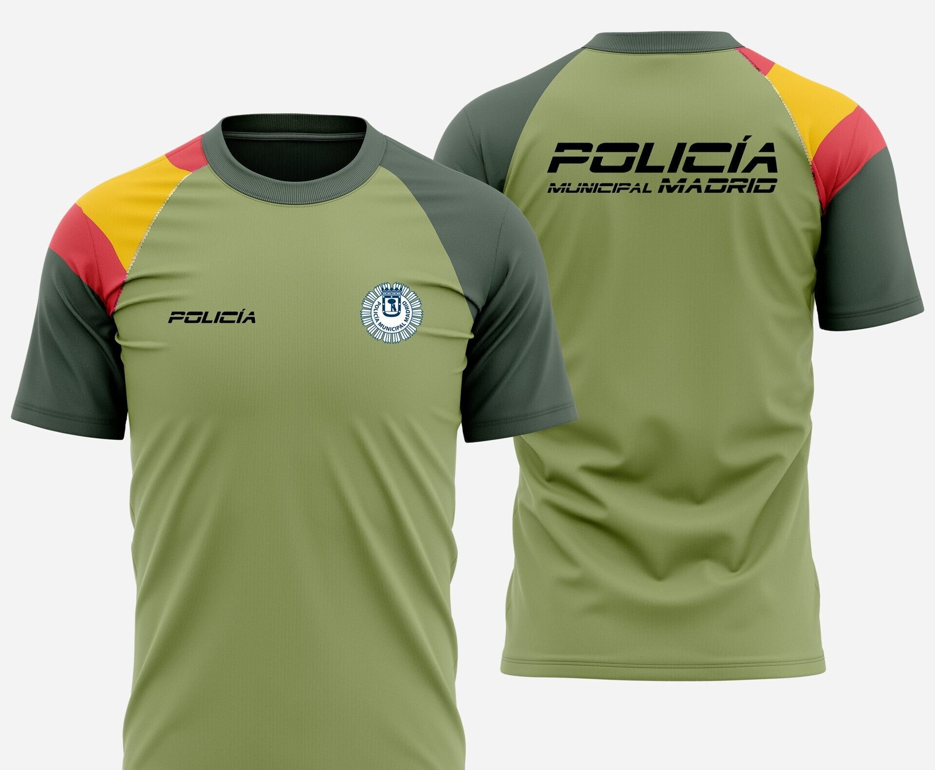 Camiseta bandera Policía Municipal Madrid - 5