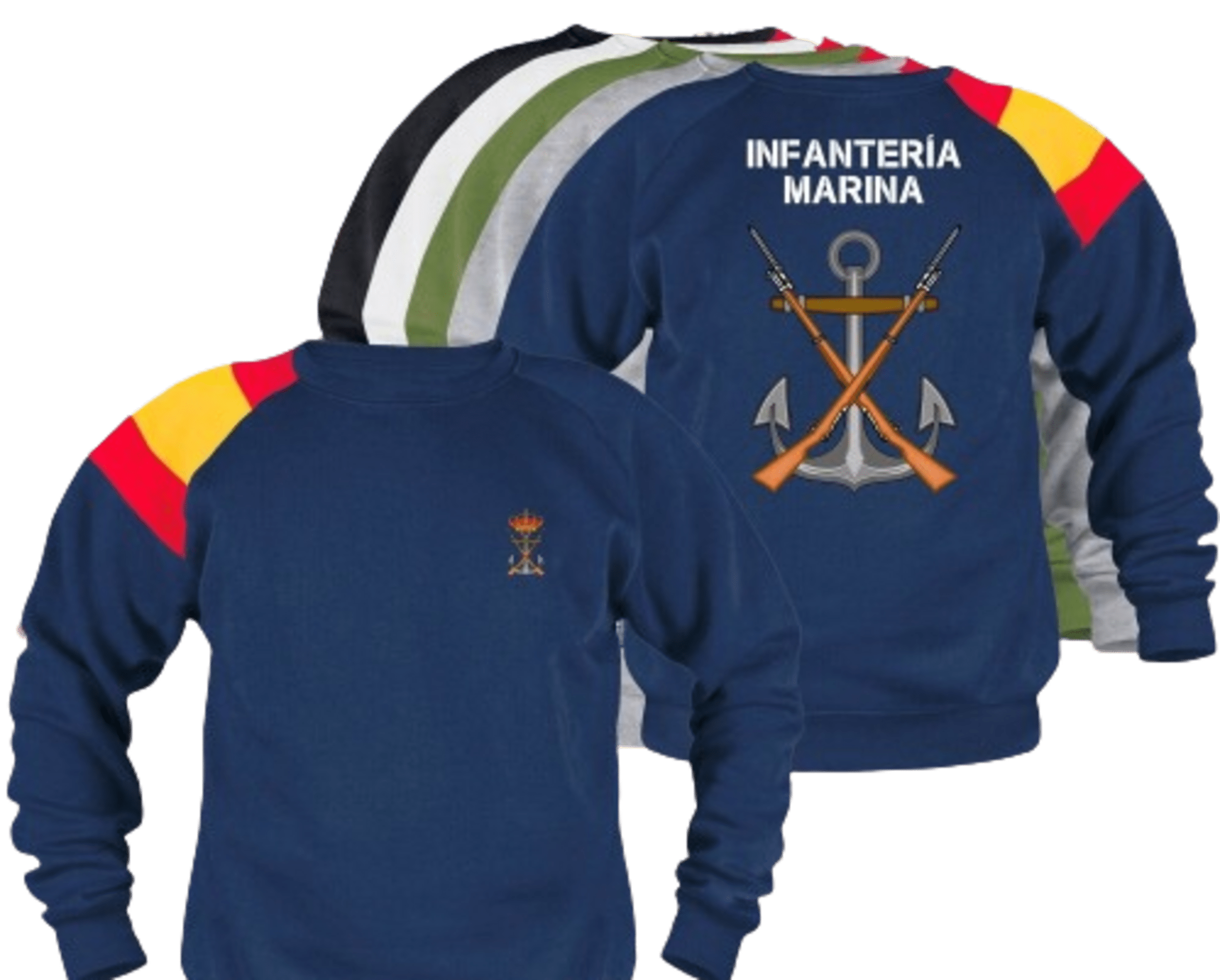 Sudadera Bandera España - Infantería de Marina - 4