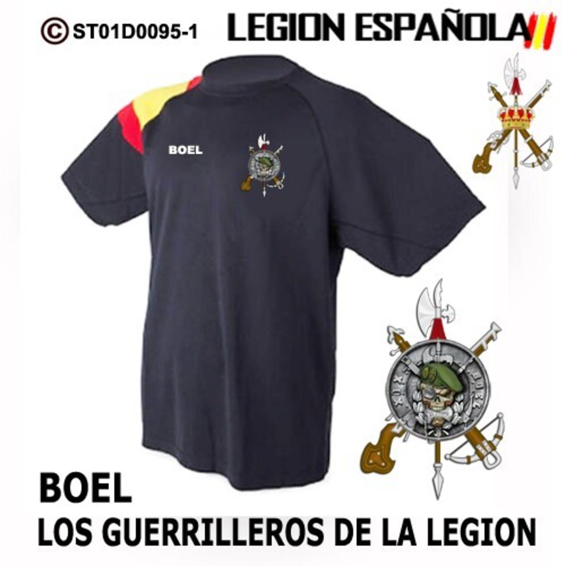 Camiseta técnica - BOEL - Los Guerrilleros de la Legión - 1