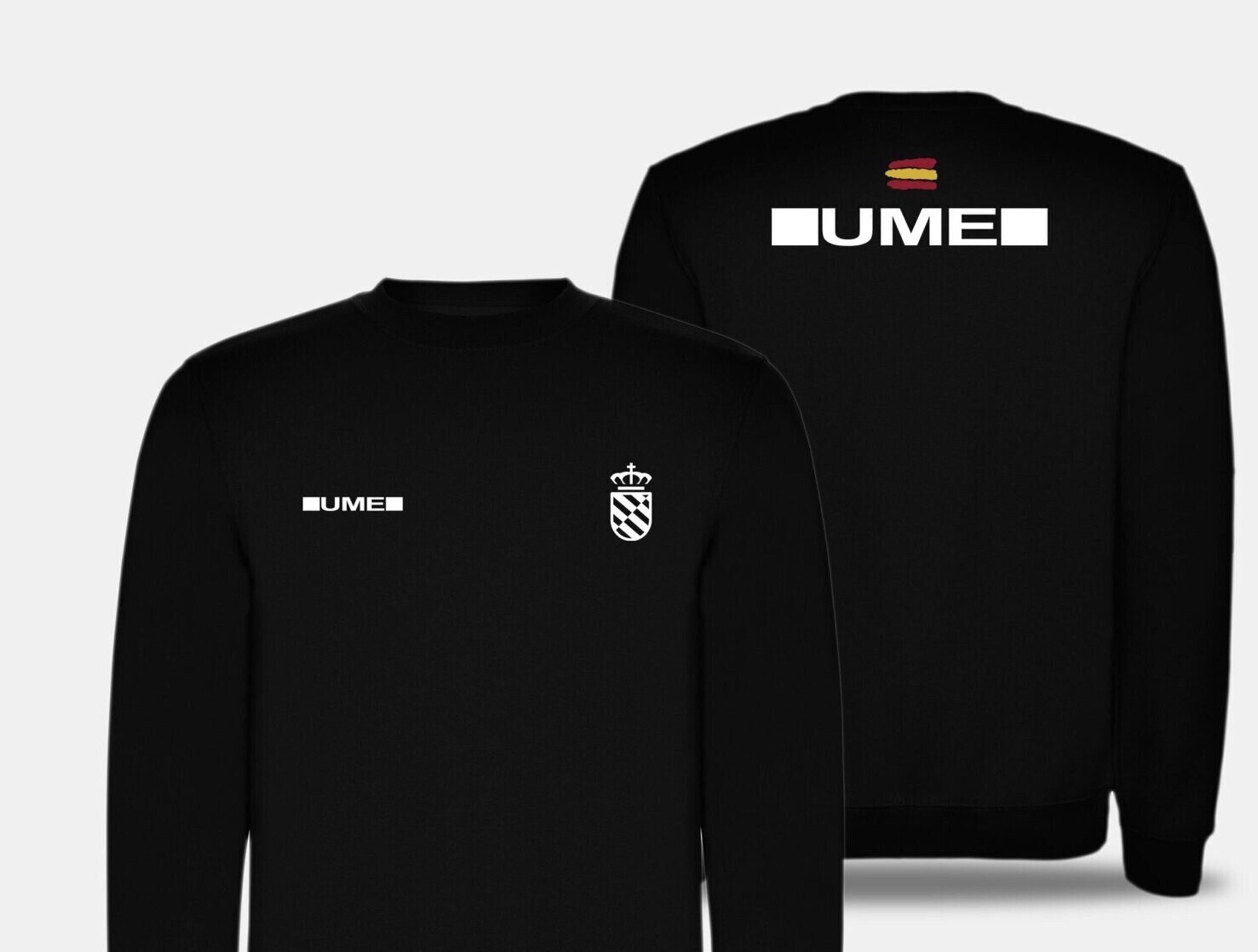 Sudadera Algodon UME - BLANCO Y NEGRO - 2