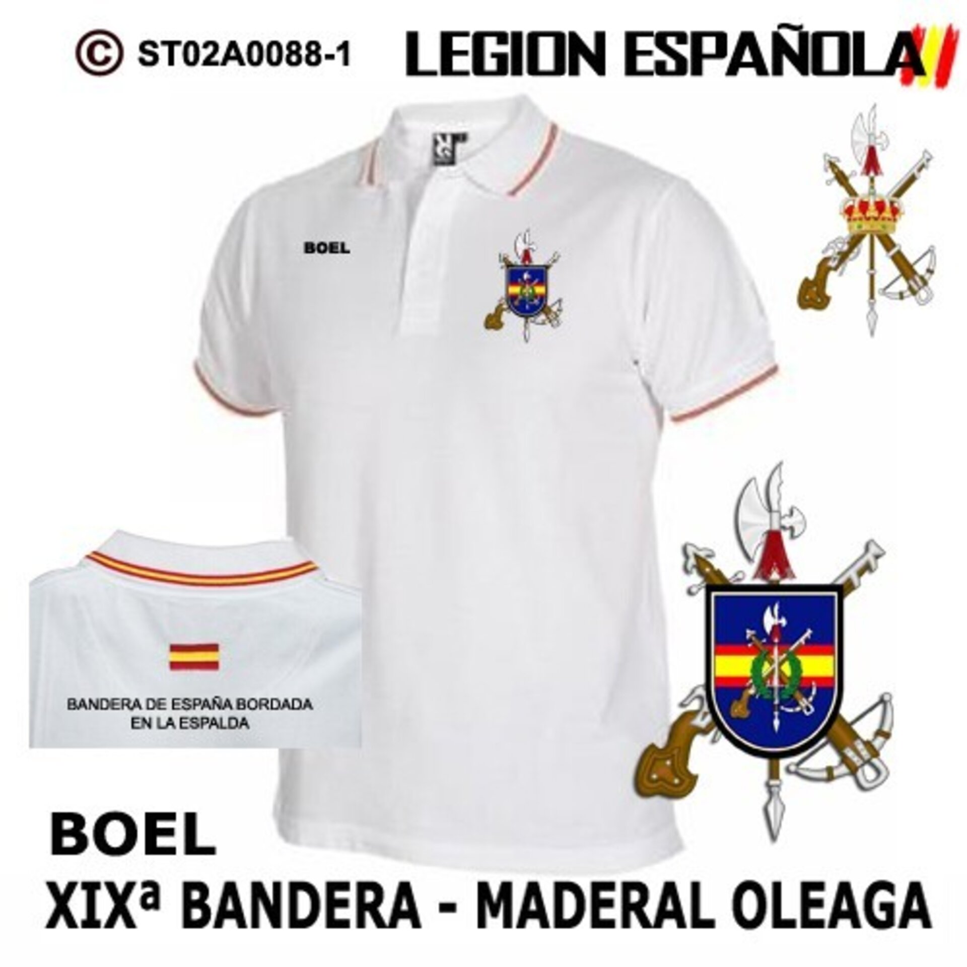 Polo España - BOEL XIX Bandera - Maderal Oleaga - 1