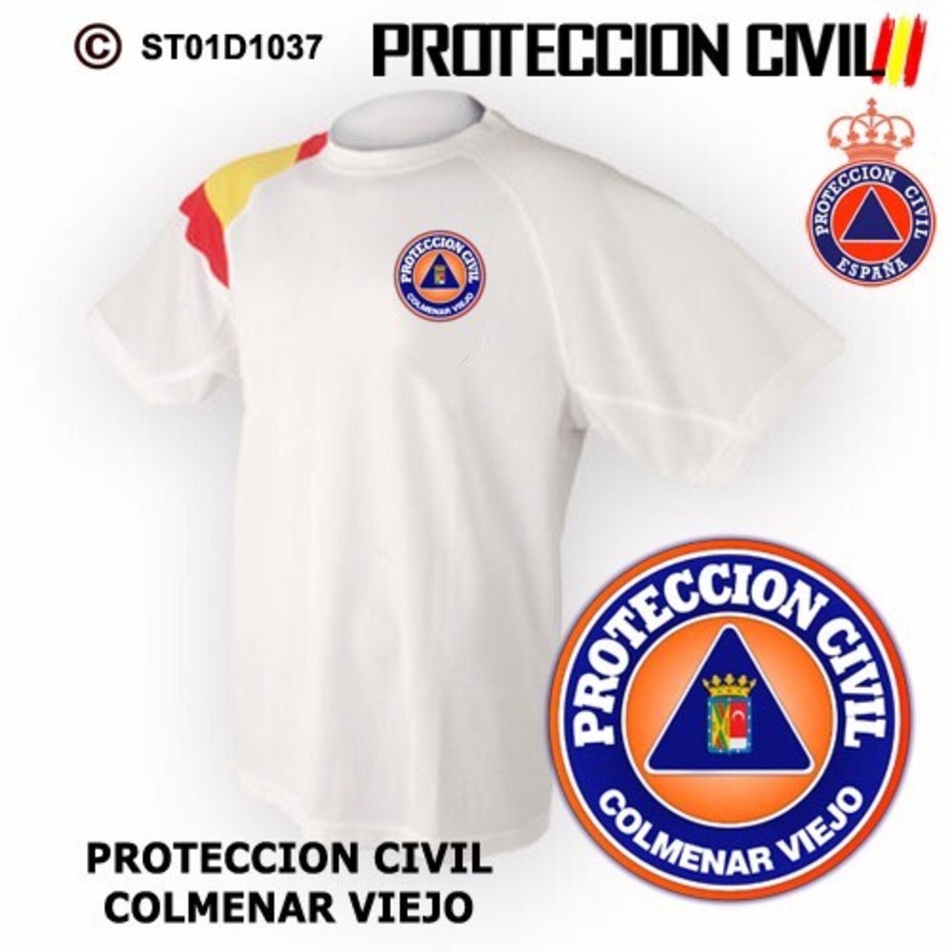 Camiseta técnica Protección Civil Colmenar Viejo - 2