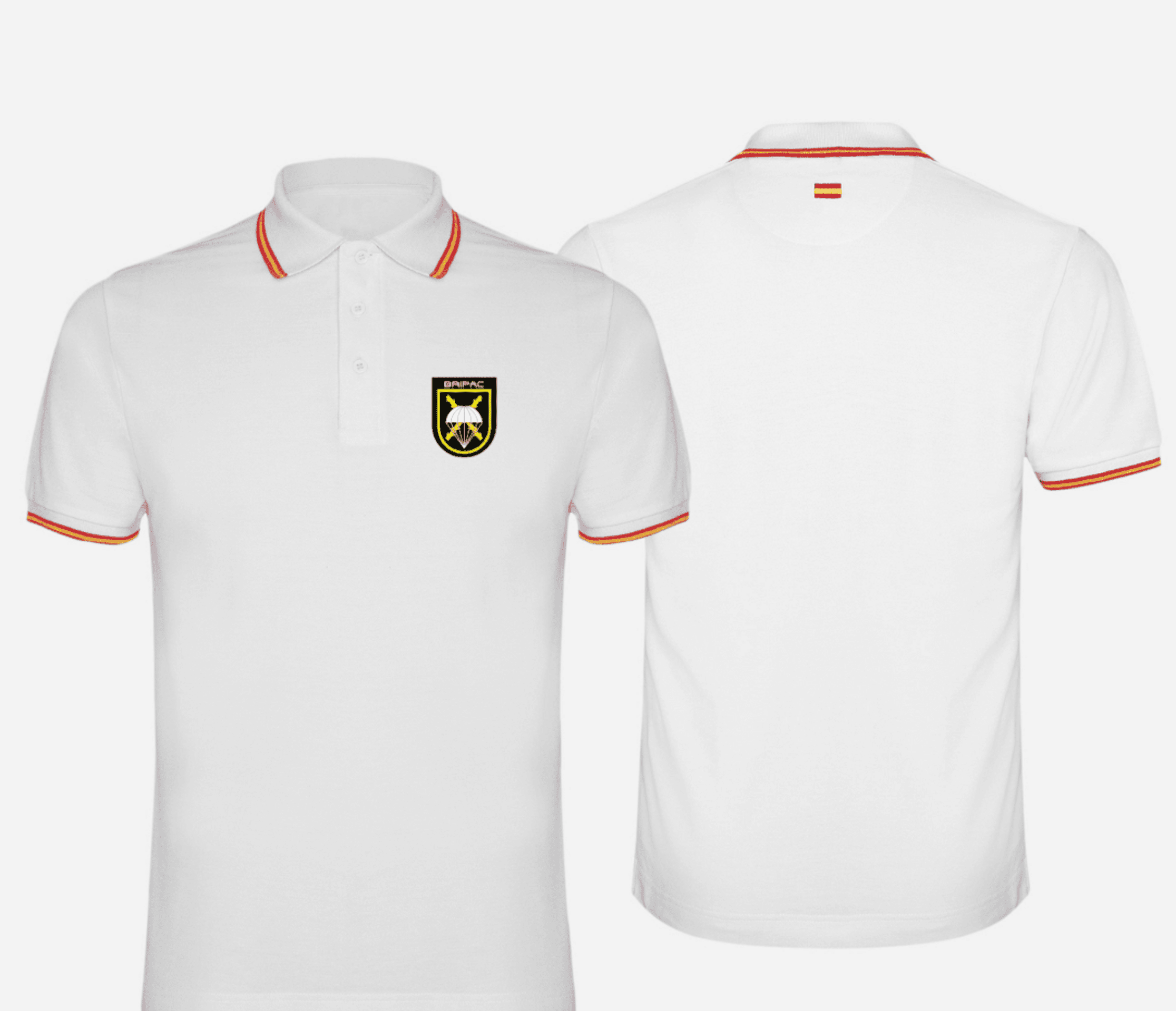 Polo España bordado BRIPAC - Brigada Paracaidista - 5