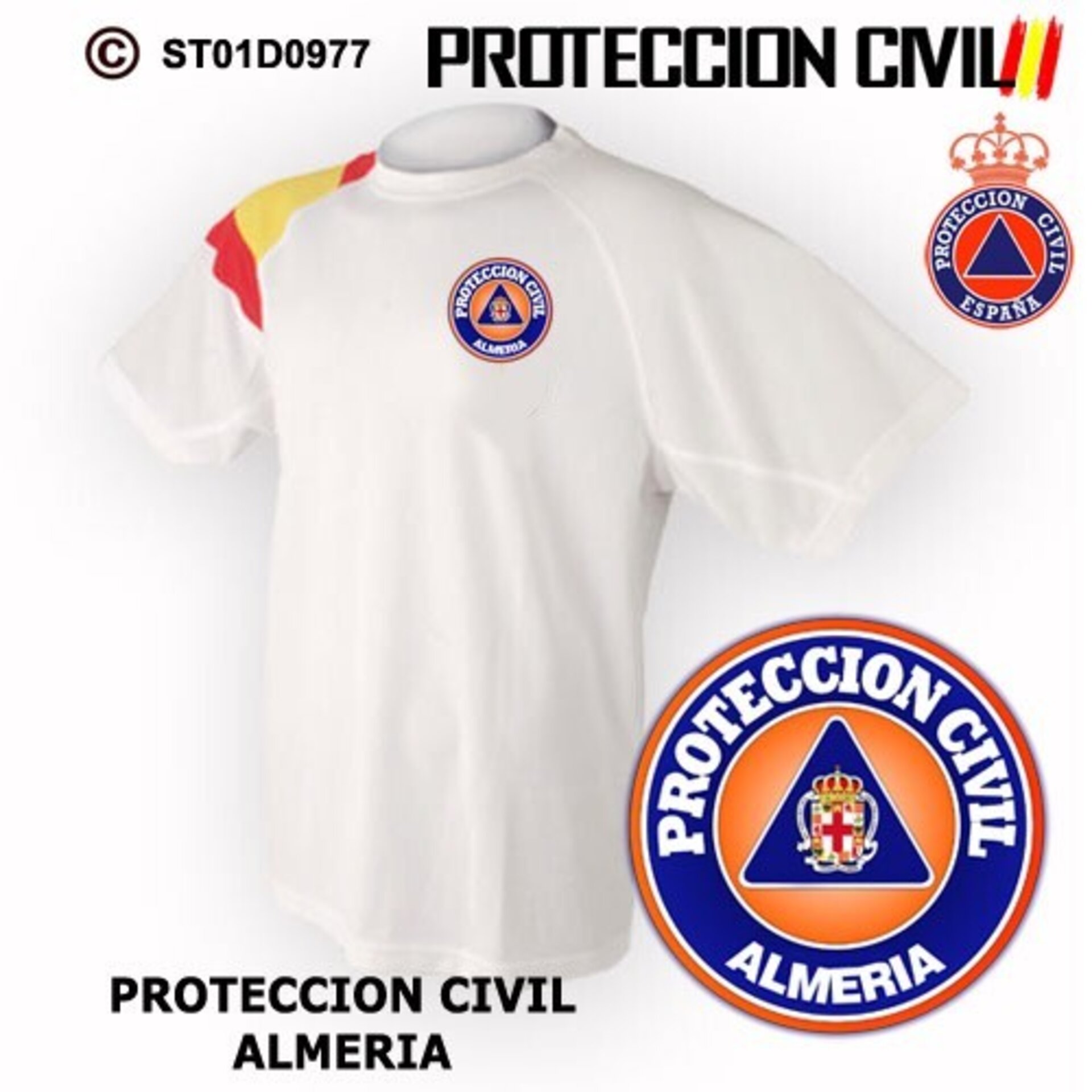Camiseta técnica Protección Civil Almería - 2