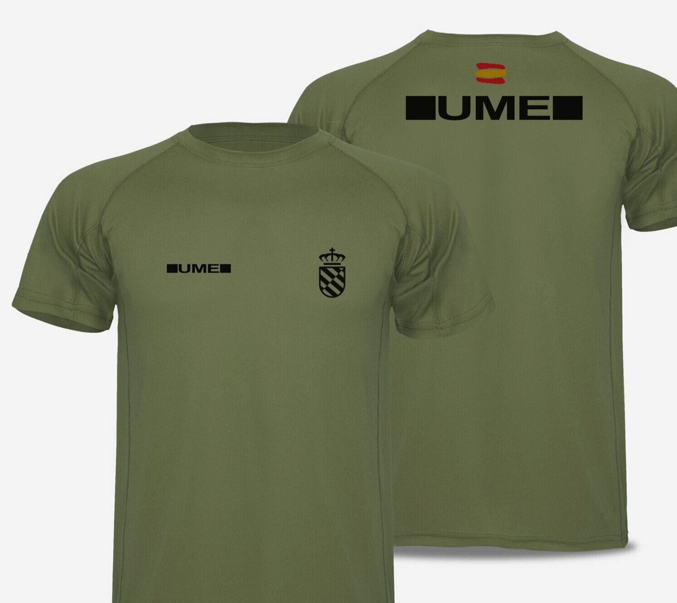 Camiseta UME - Unidad Militar de Emergencias - Blanco y negro - 2