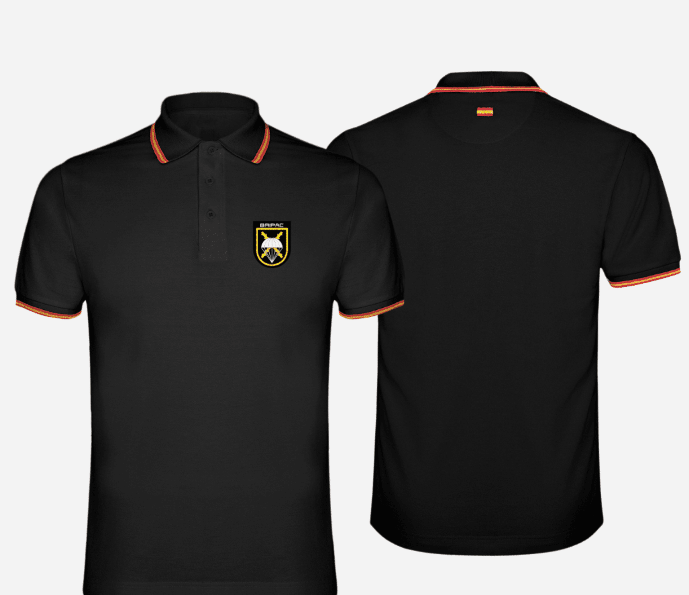 Polo España bordado BRIPAC - Brigada Paracaidista - 2