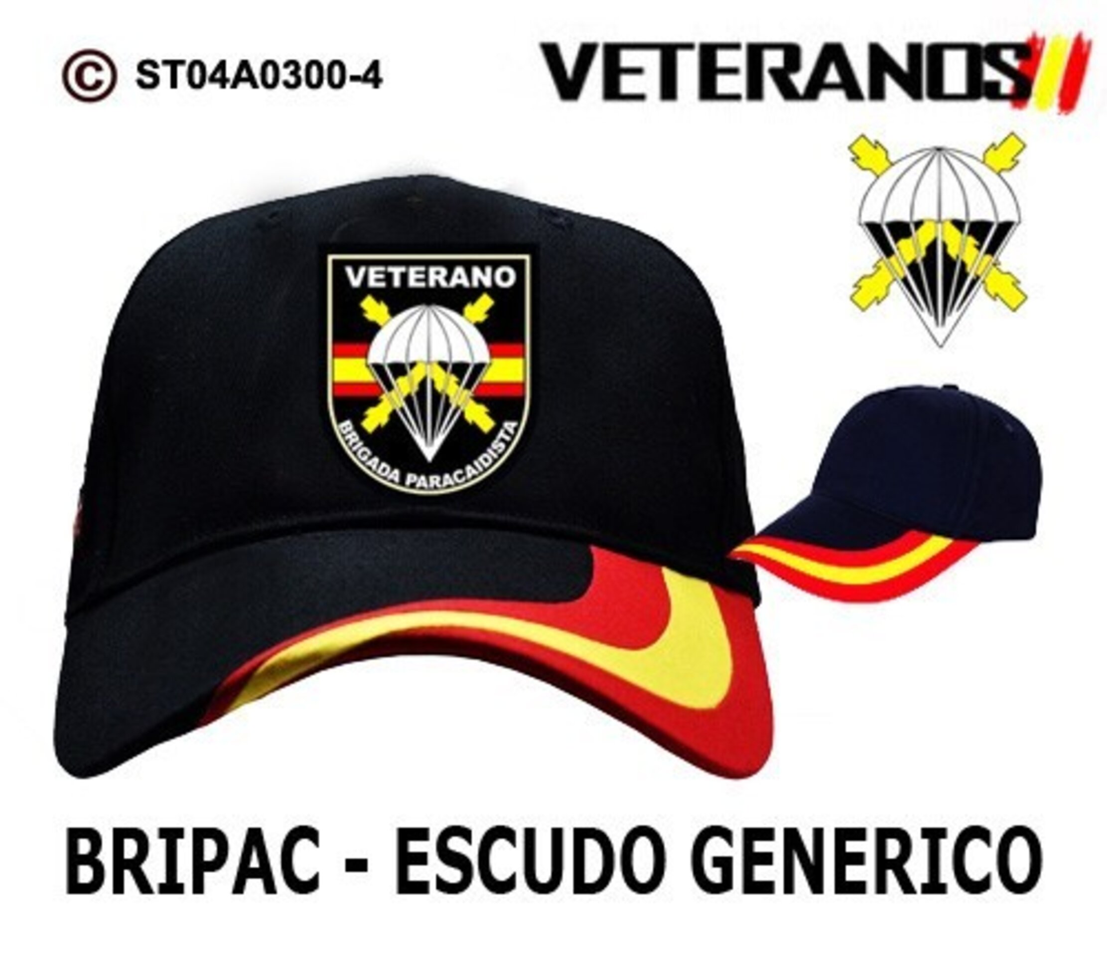 Gorra BRIPAC - ESCUDO GENERICO MODELO 2 - 1