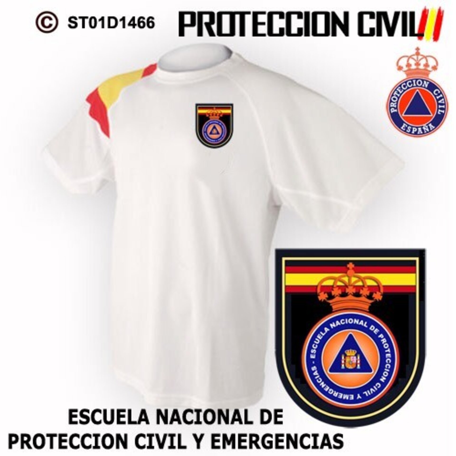 Camiseta técnica Escuela Nacional  de  Protección Civil - 2