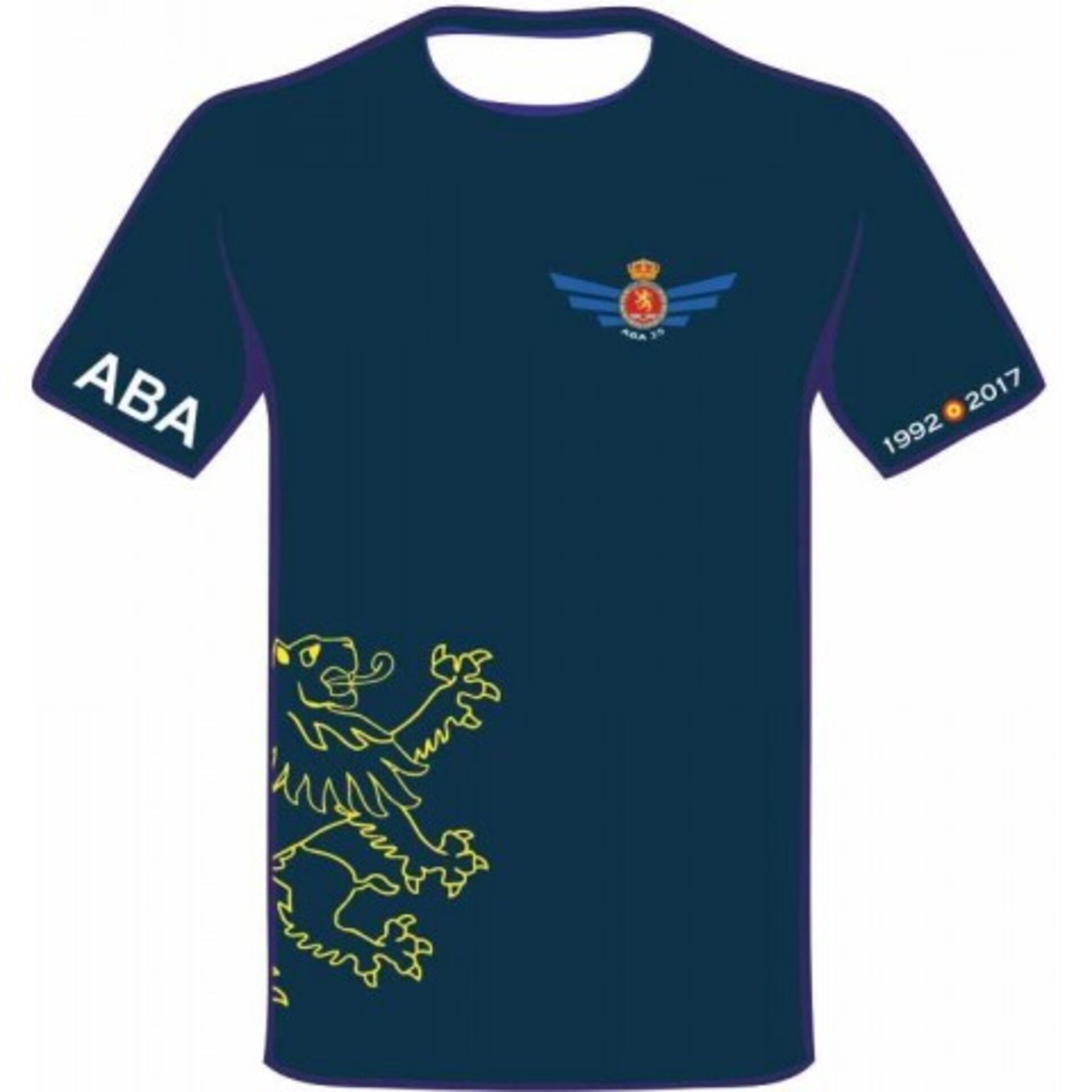 Camiseta 25 Aniversario Academia Básica del Aire León ABA - 2