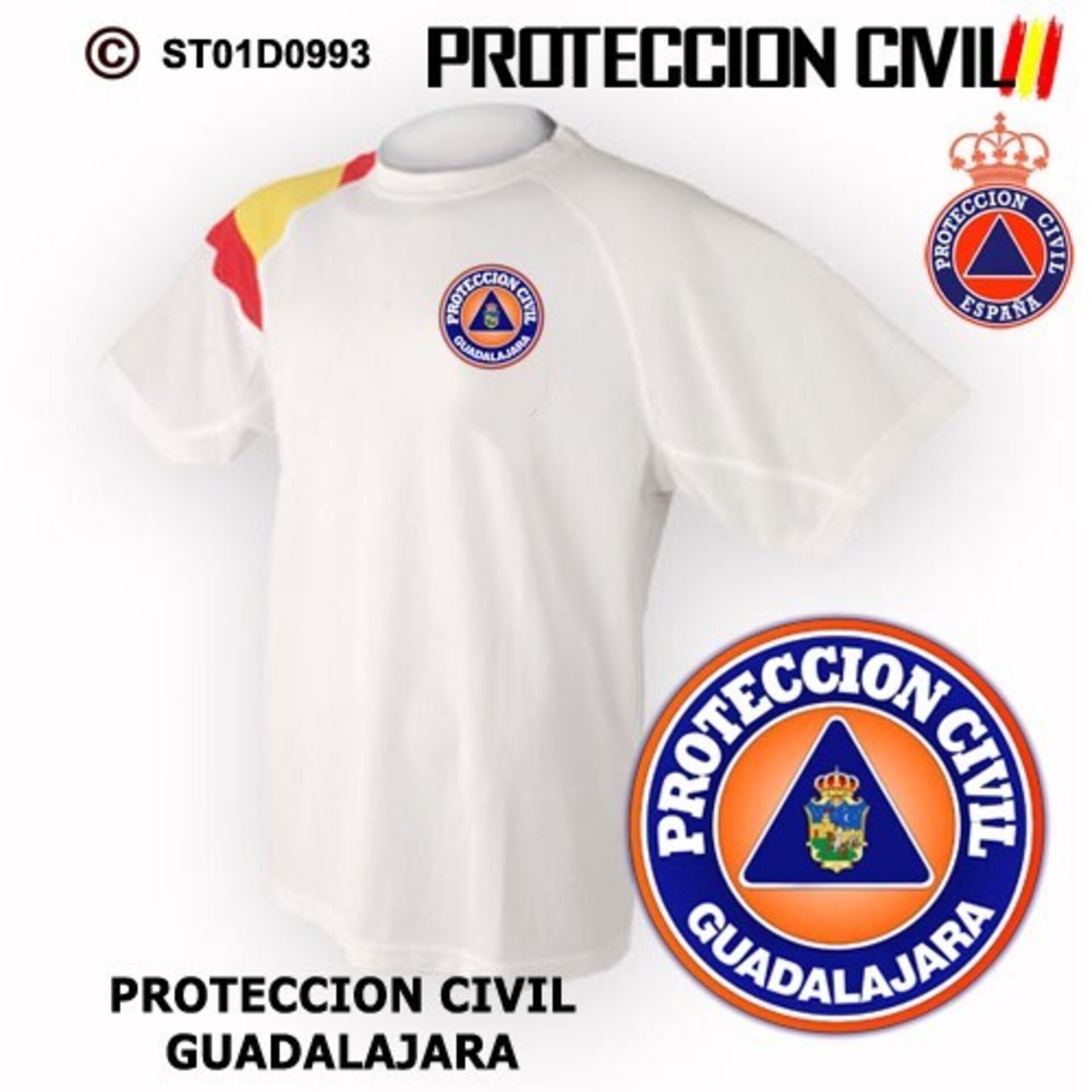 Camiseta técnica Protección Civil Guadalajara - 2