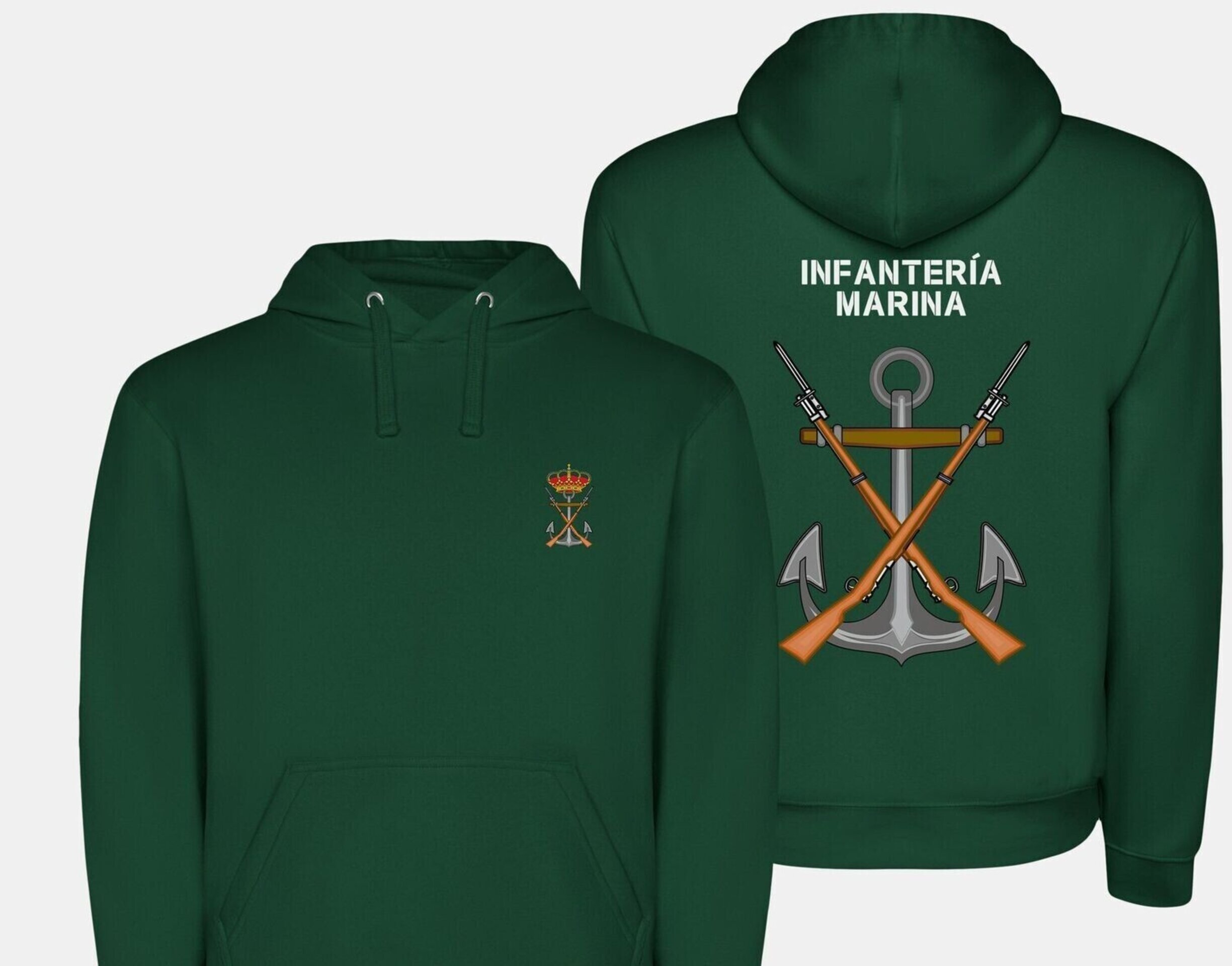 Sudadera Algodon - Infantería de Marina - 3