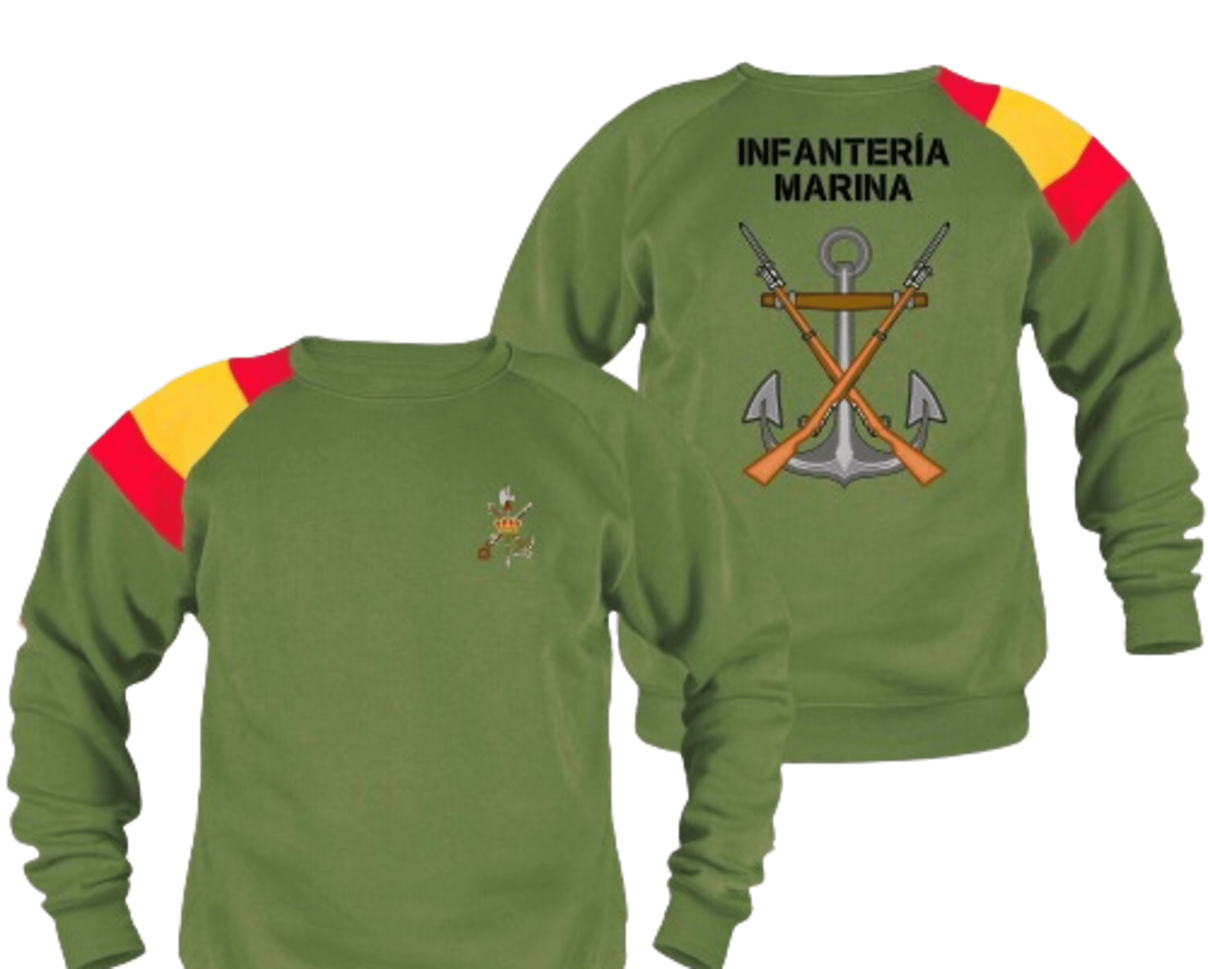 Sudadera Bandera España - Infantería de Marina - 3