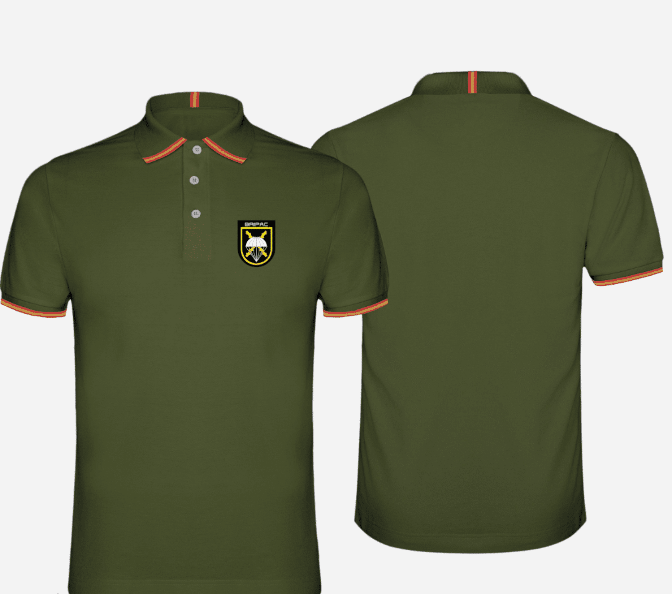Polo España bordado BRIPAC - Brigada Paracaidista - 4