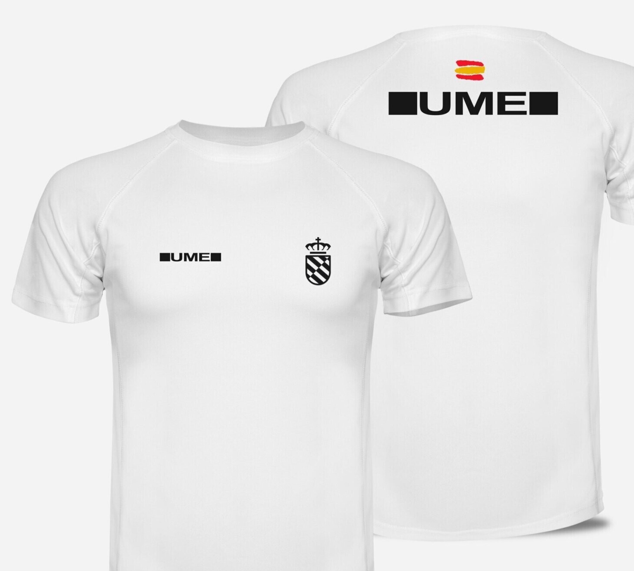 Camiseta UME - Unidad Militar de Emergencias - Blanco y negro - 4