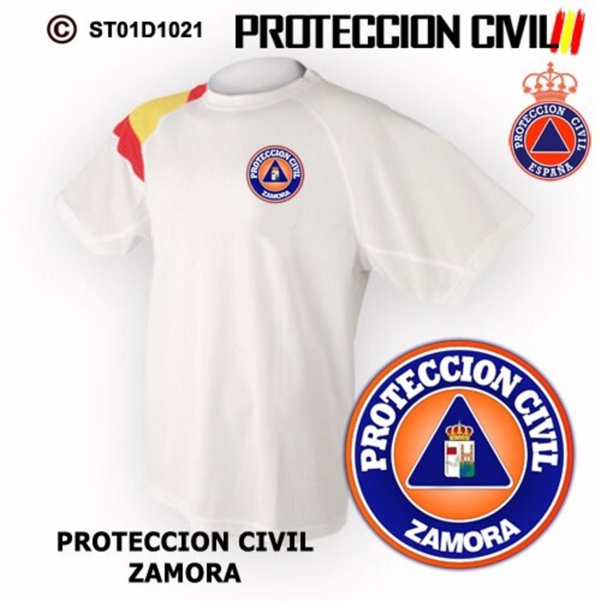 Camiseta técnica Protección Civil Zamora - 2