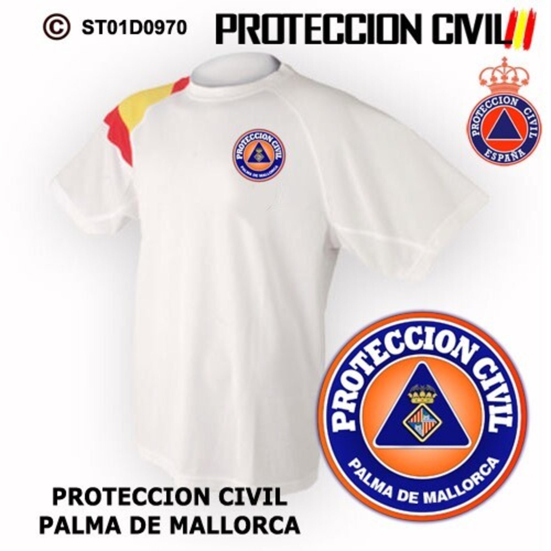 Camiseta técnica Protección Civil Palma de Mallorca - 2
