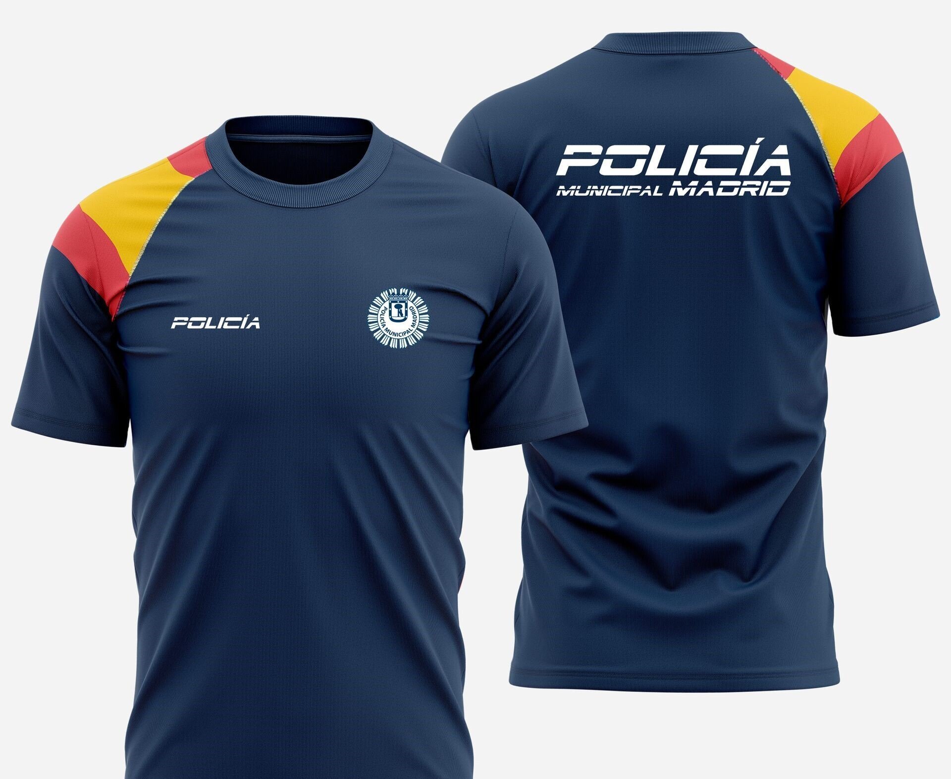 Camiseta bandera Policía Municipal Madrid - 6