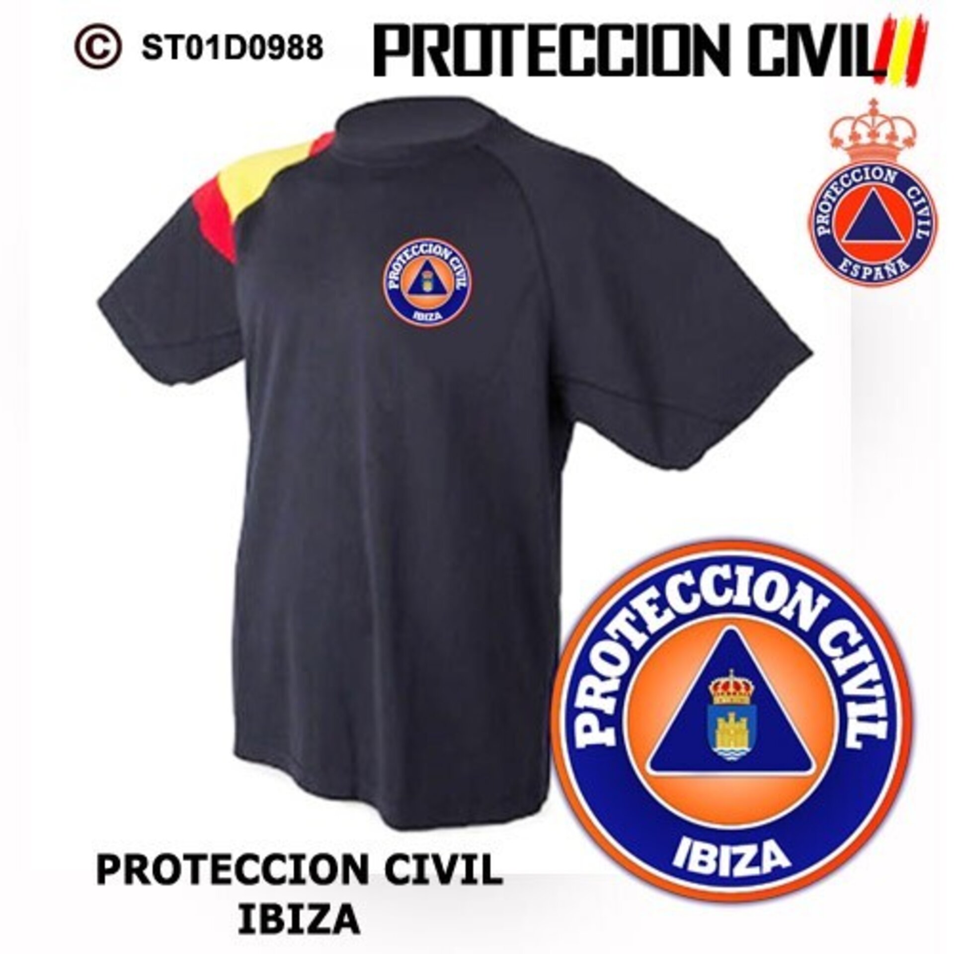 Camiseta técnica Protección Civil Ibiza - 2